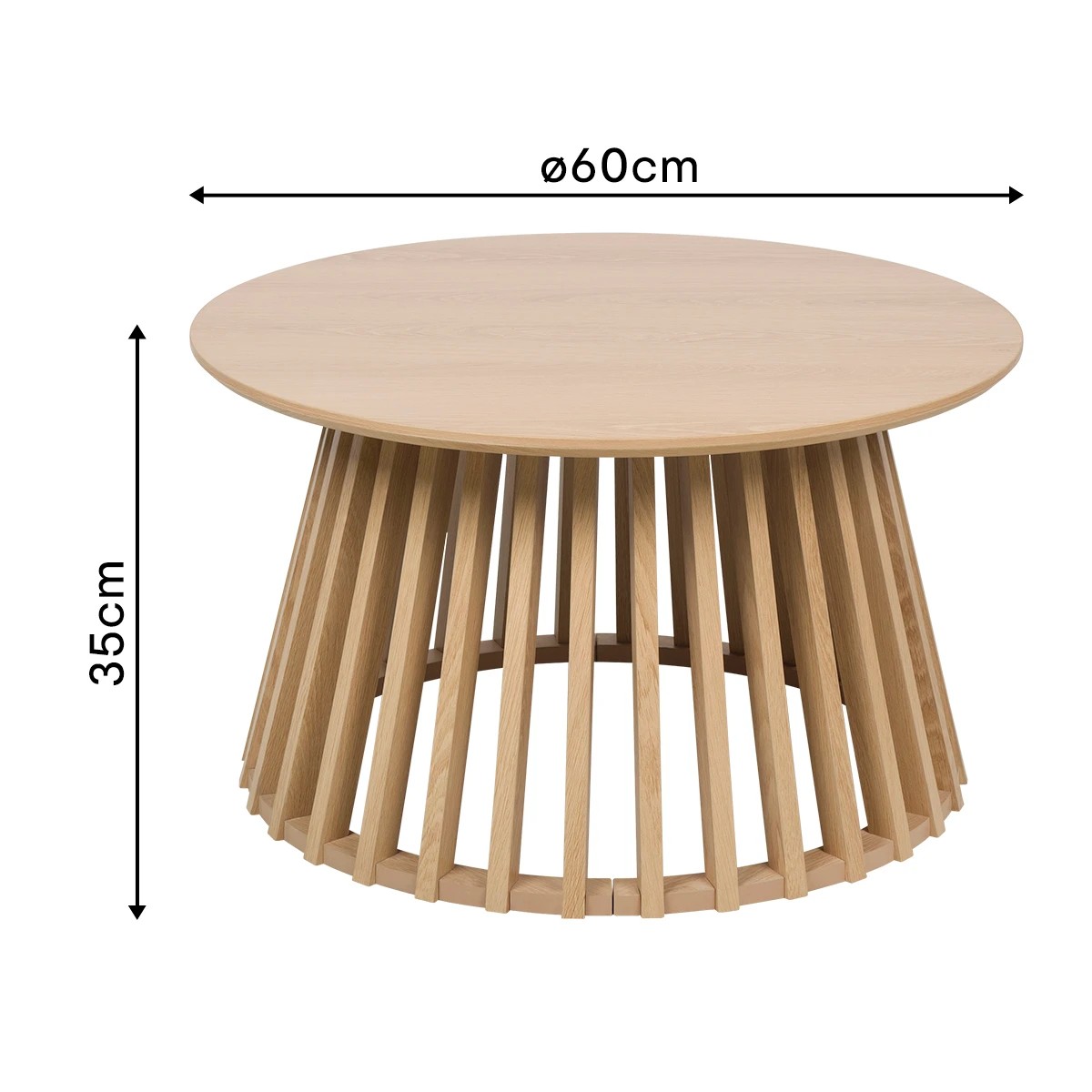 7 Nate Coffee Table - Oak, 7 of 7