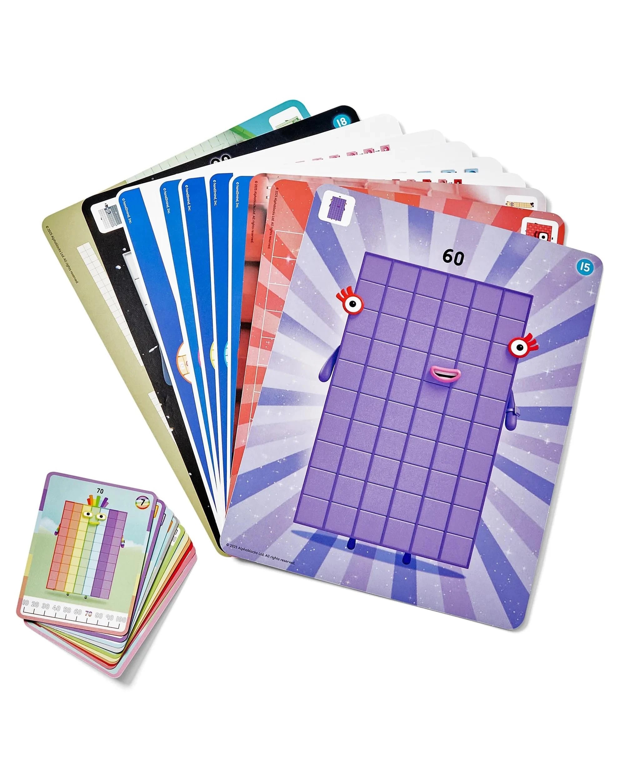 4 Numberblocks Heroes with Zeroes MathLink Cubes Activity Set, 4 of 10