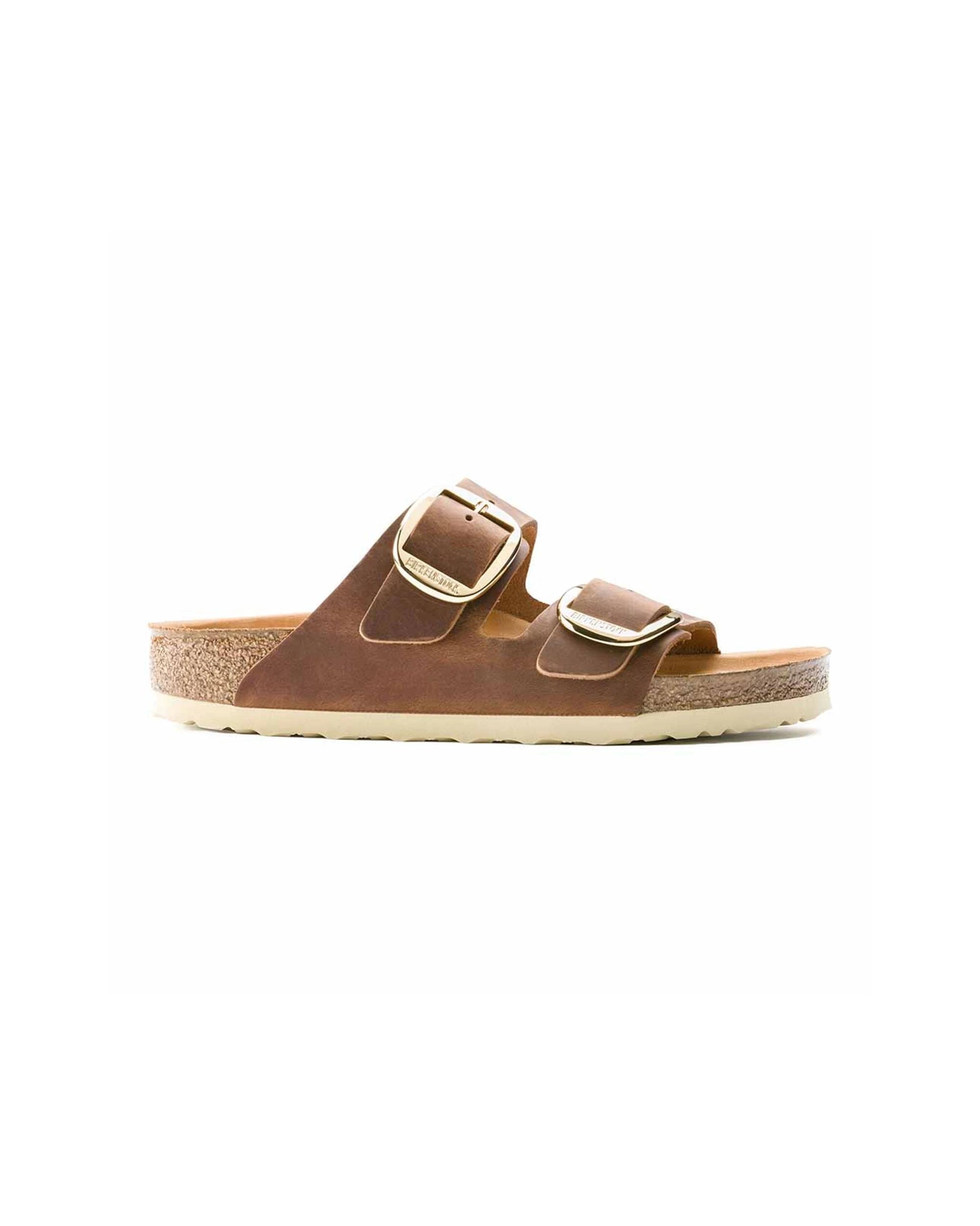 1 Birkenstock Arizona Big Buckle Oiled Leather Sandals COGNAC, 1 of 7