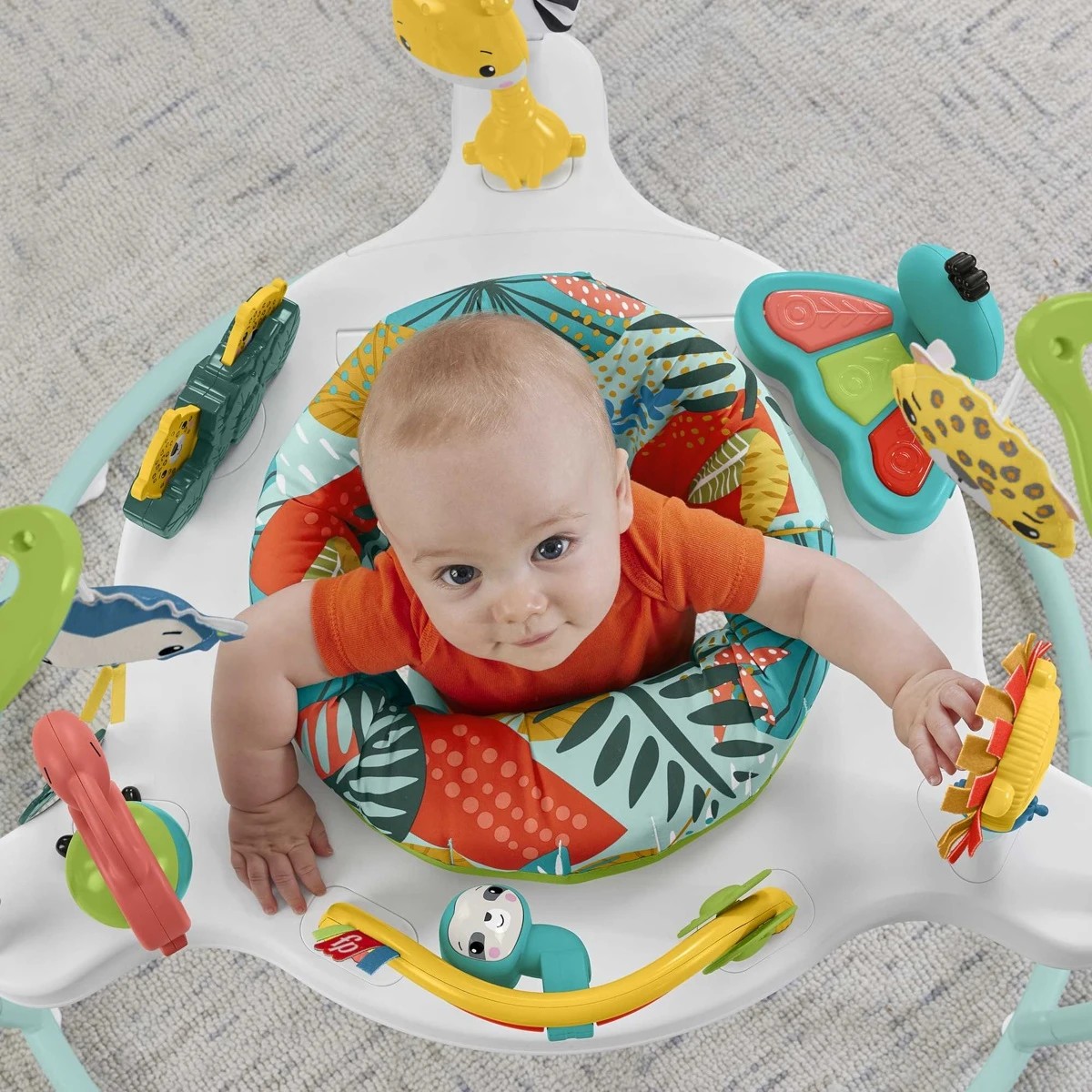 3 Fisher-Price Jumping Jungle Jumperoo, 3 of 5