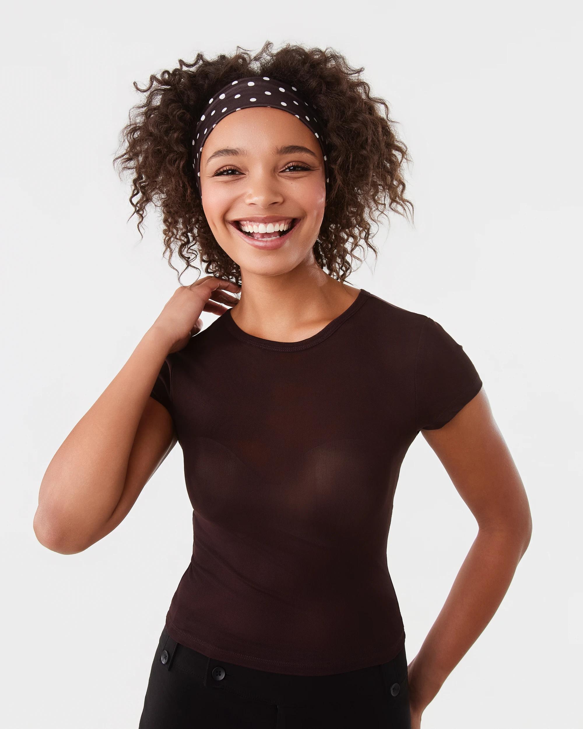 1 Mesh T-shirt Choc Plum, 1 of 7