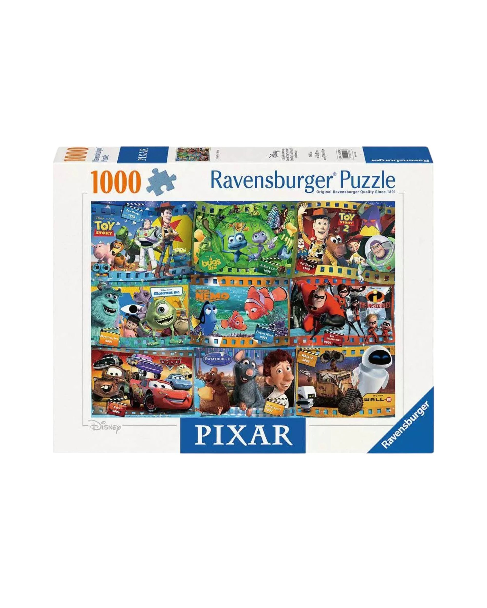 1 Ravensburger Disney Pixar Movies 1000 Piece Puzzle, 1 of 5