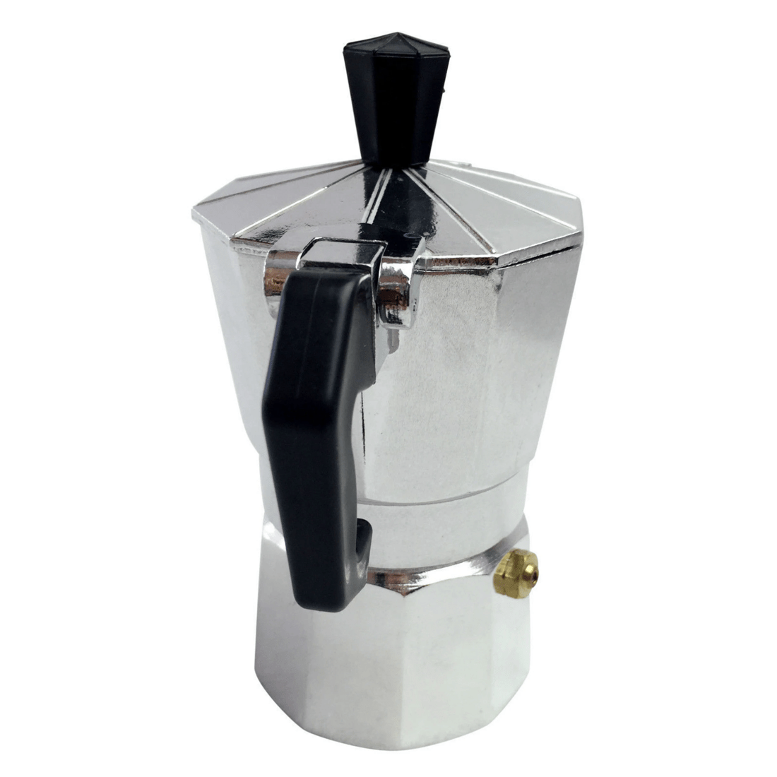 3 BR Home 3 Cup Moka Espresso Percolator in Aluminium, 3 of 6