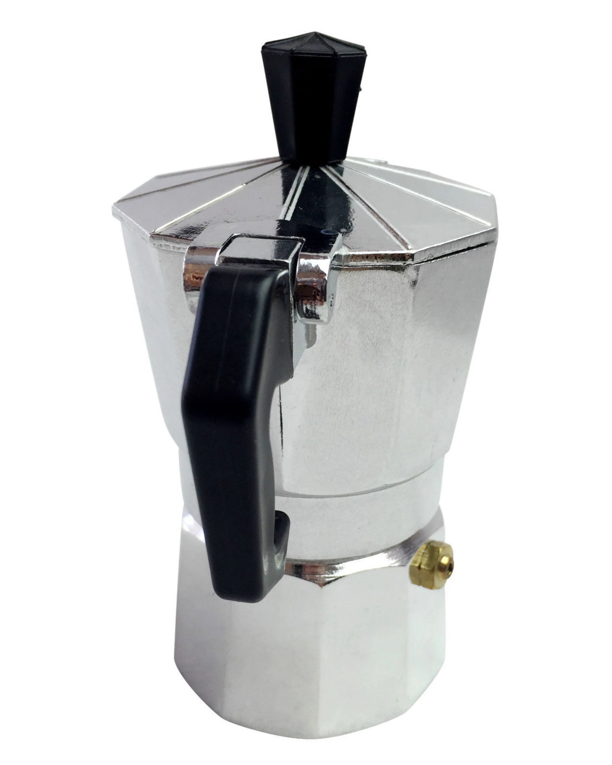 3 BR Home 3 Cup Moka Espresso Percolator in Aluminium, 3 of 5