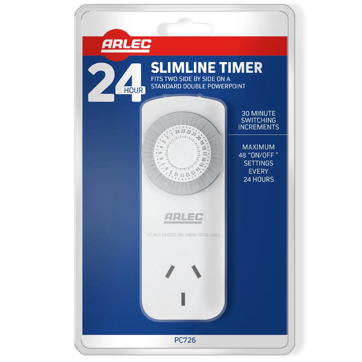 2 Arlec Slimline 24 hour Analogue Timer, 2 of 2