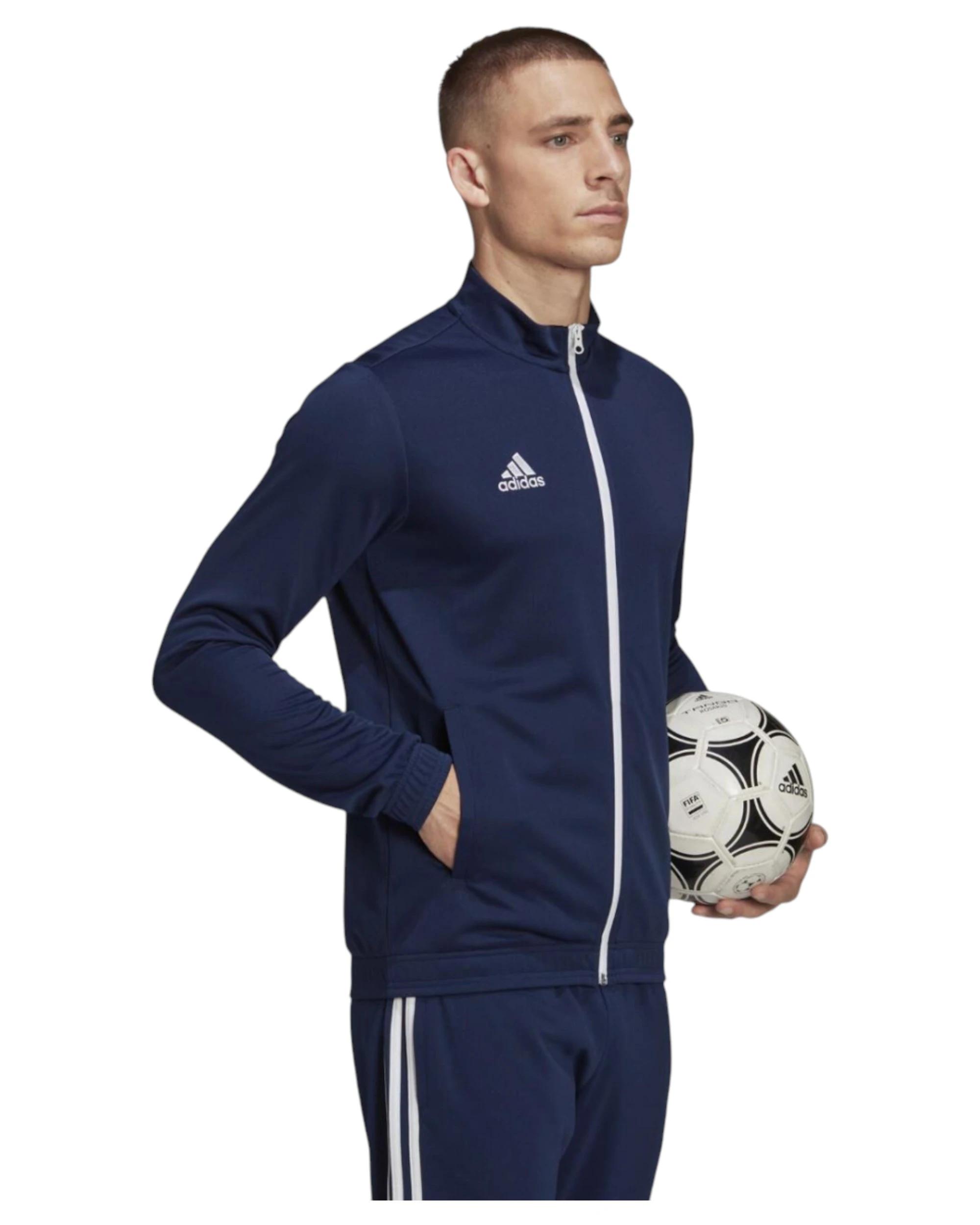 4 Adidas 3 Pack Mens Entrada 22 Track Top Football Jacket NAVY, 4 of 6