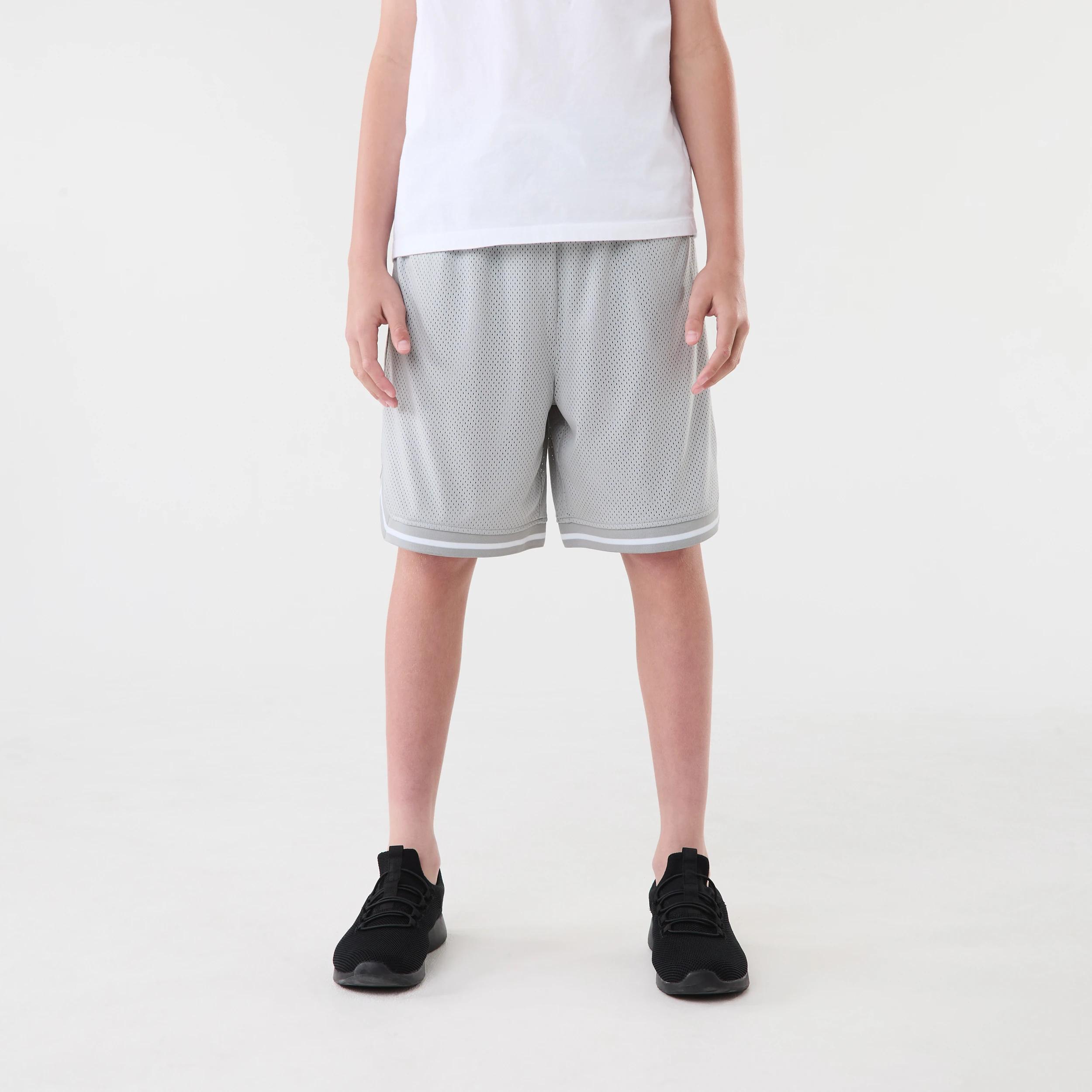 1 Active Kids Mesh Shorts ICE GRAY, 1 of 7