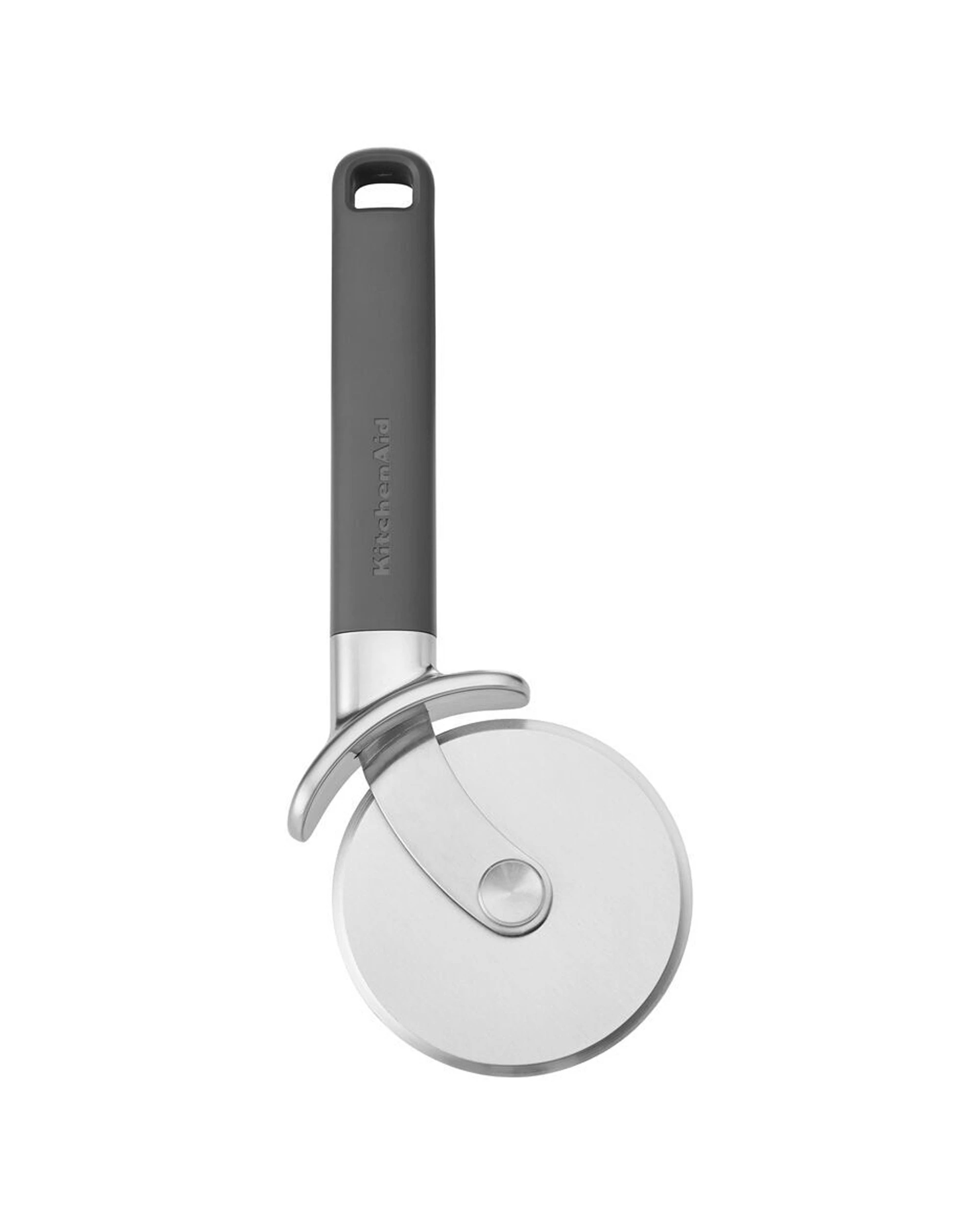 3 KitchenAid 2PK Classic Metal Pizza Wheel Cutter Finger Guard Ergonomic Handle Kitchen Utensil - Grey, 3 of 6