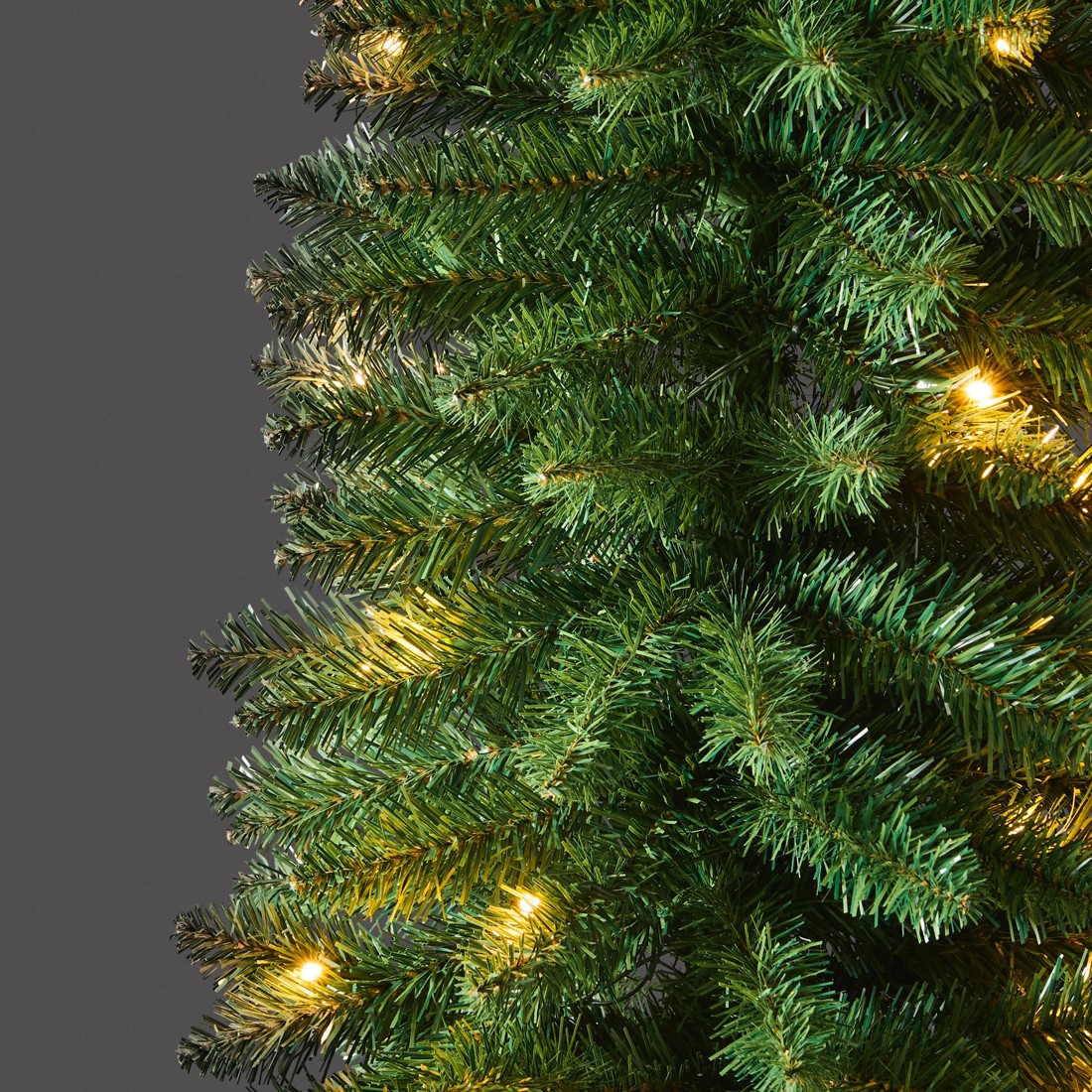 5 1.82m (6ft) Green Slim Prelit Christmas Tree, 5 of 8