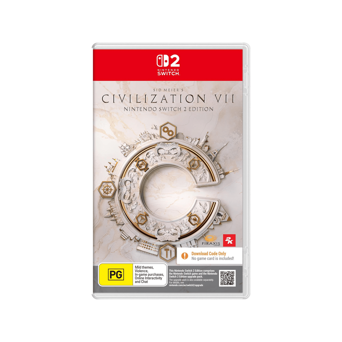 1 2K Games Sid Meiers Civilization VII - Switch 2 - Download Code, 1 of 6