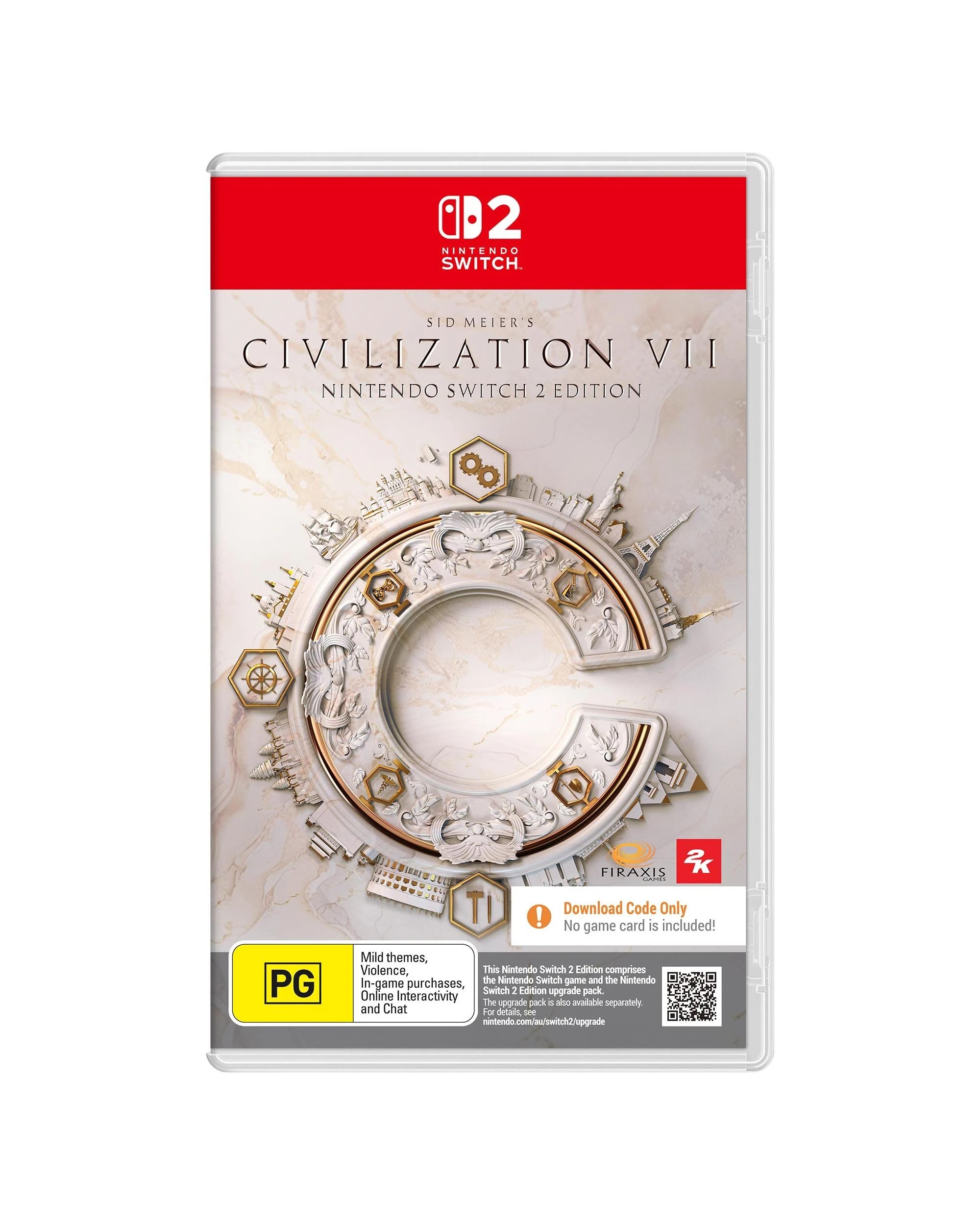 1 Sid Meiers Civilization VII - Switch 2 - Download Code, 1 of 6