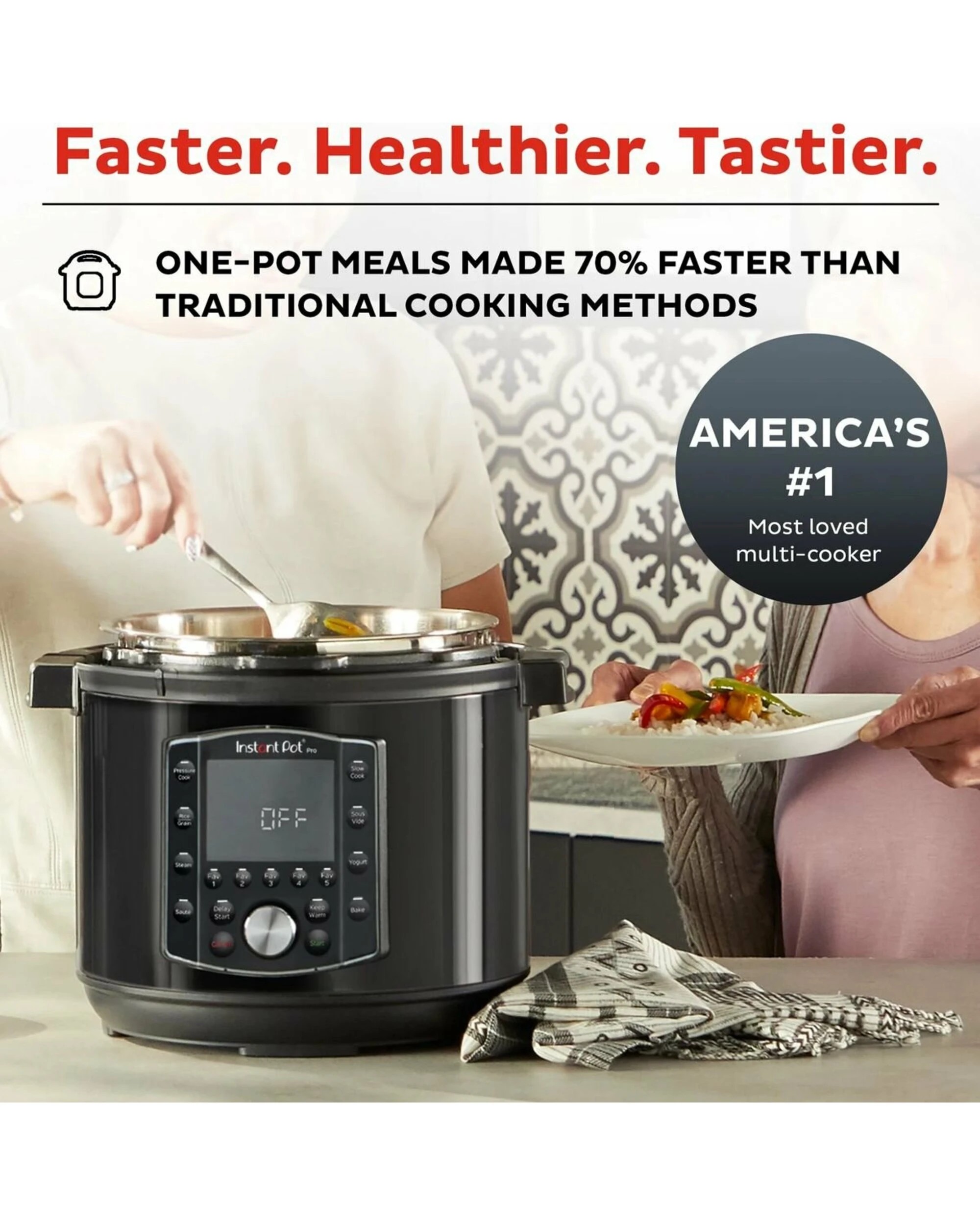 5 Instant Pot Pro Multi-Cooker 5.7Ltr-Black, 5 of 5
