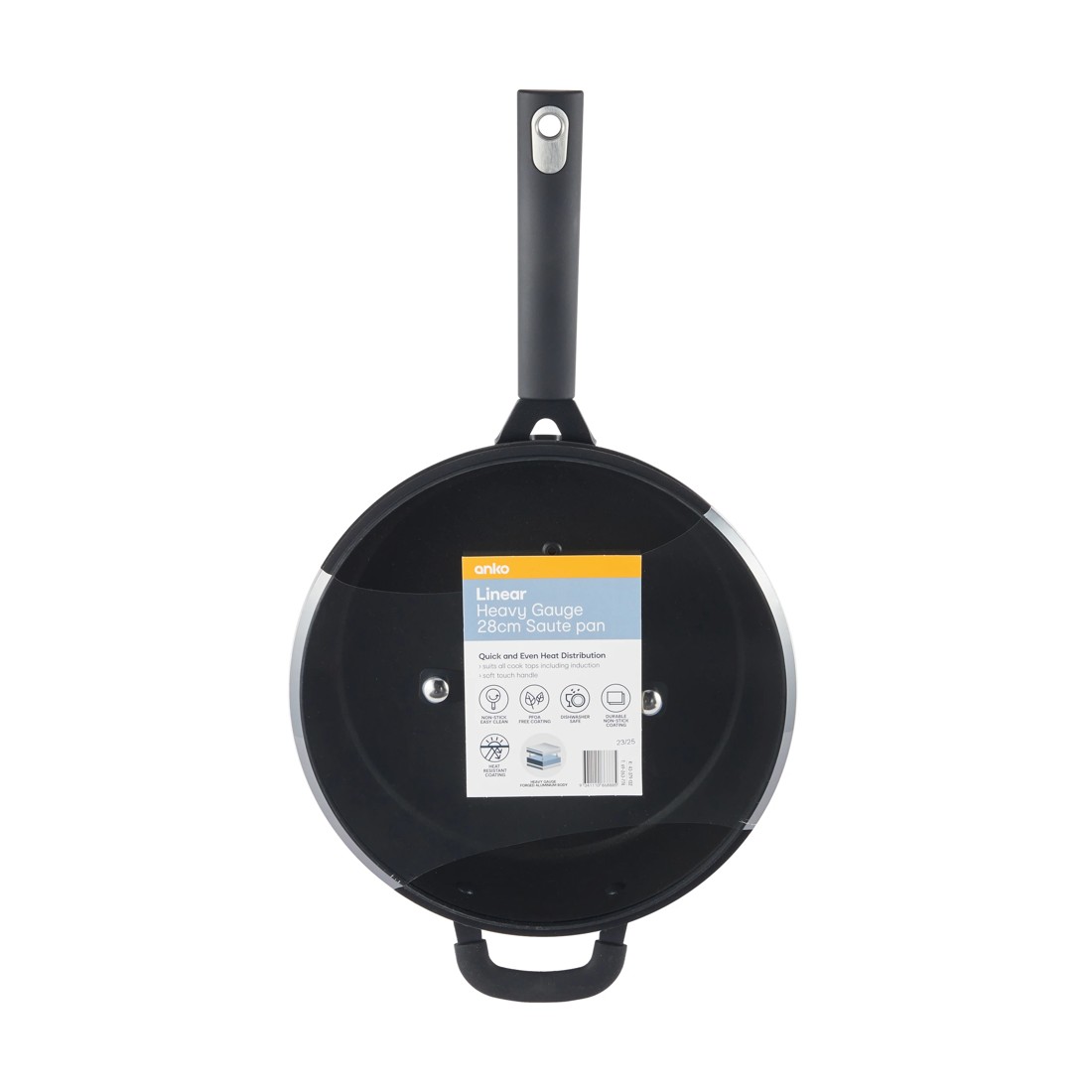 6 28cm Linear Non-Stick Saute Pan, 6 of 6