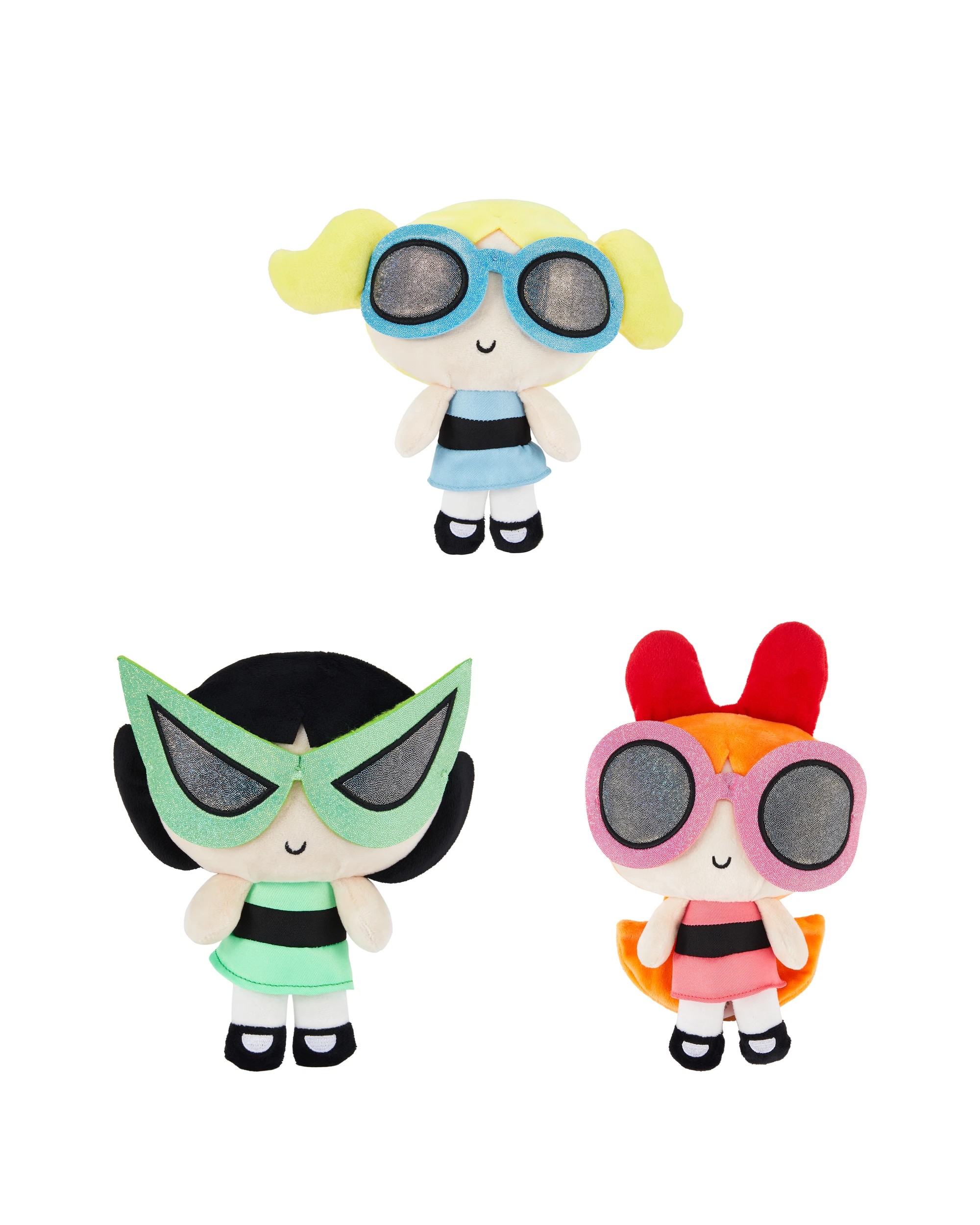 1 The Powerpuff Girls Glasses Plush - Assorted, 1 of 3