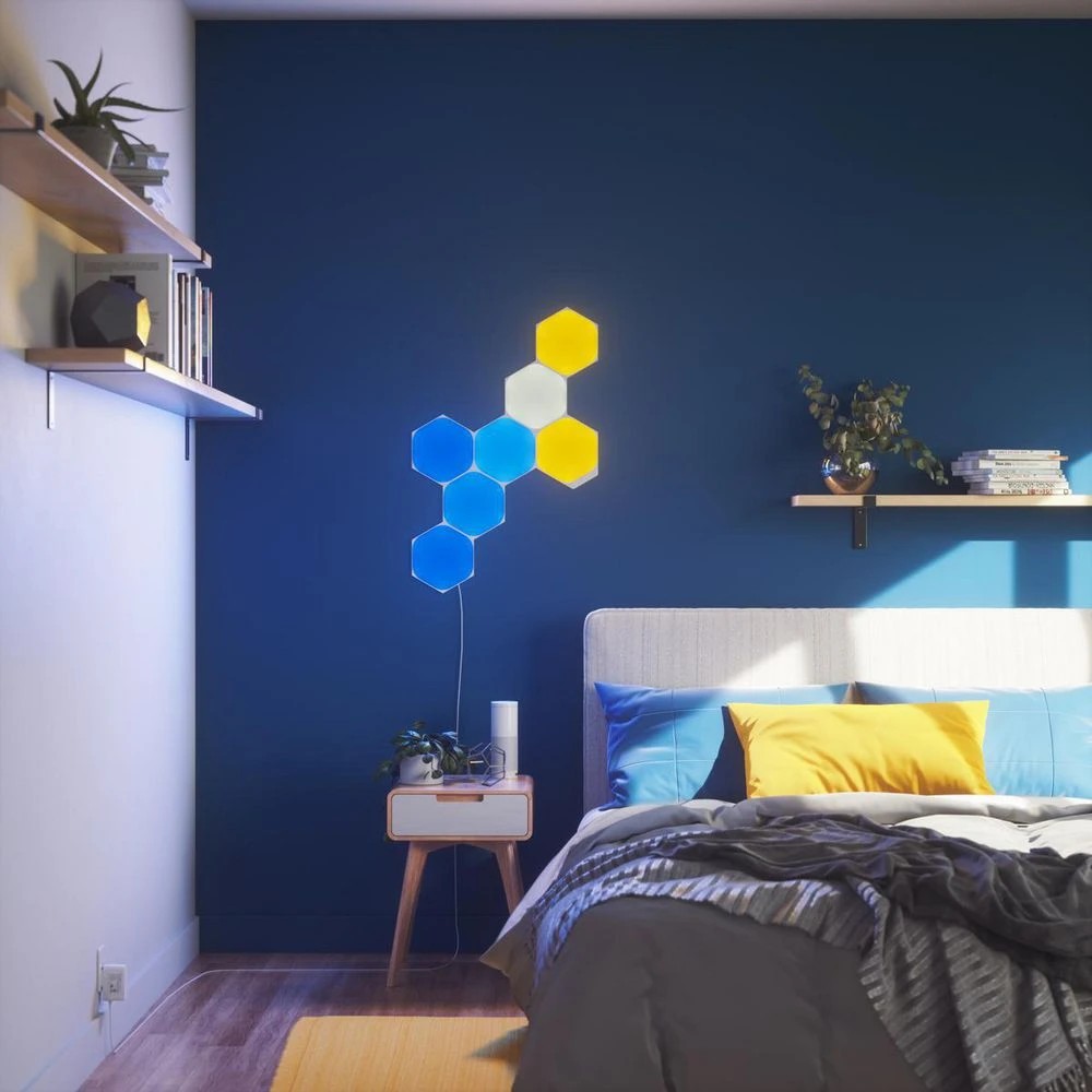 4 Nanoleaf Shapes Hexagon Starter Kit 9 Pack, 4 of 7