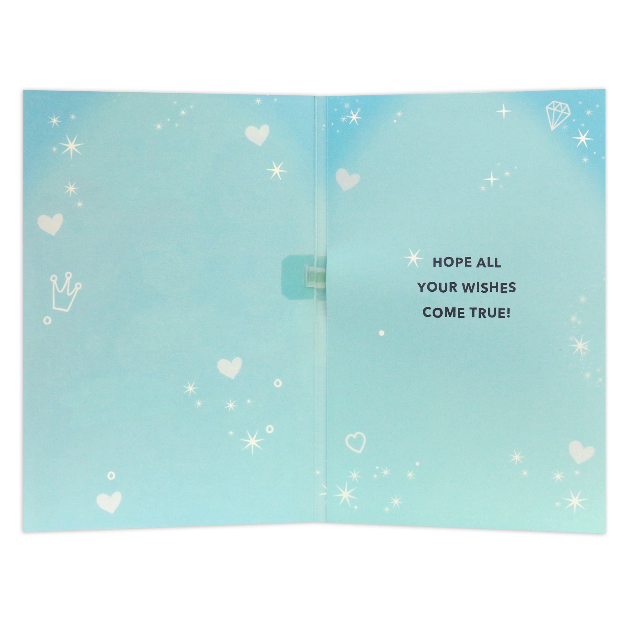 2 Hallmark Interactive Sound Birthday Card - Disney Princess Make a Wish!, 2 of 4