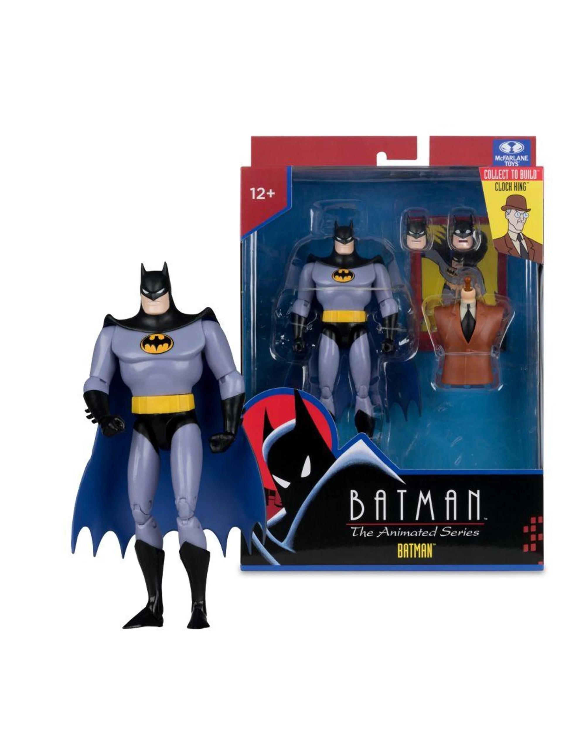 1 McFarlane DC Direct Batman The Animated Series Batman - Expressions -  Build-A 6 inch Figure, 1 of 9