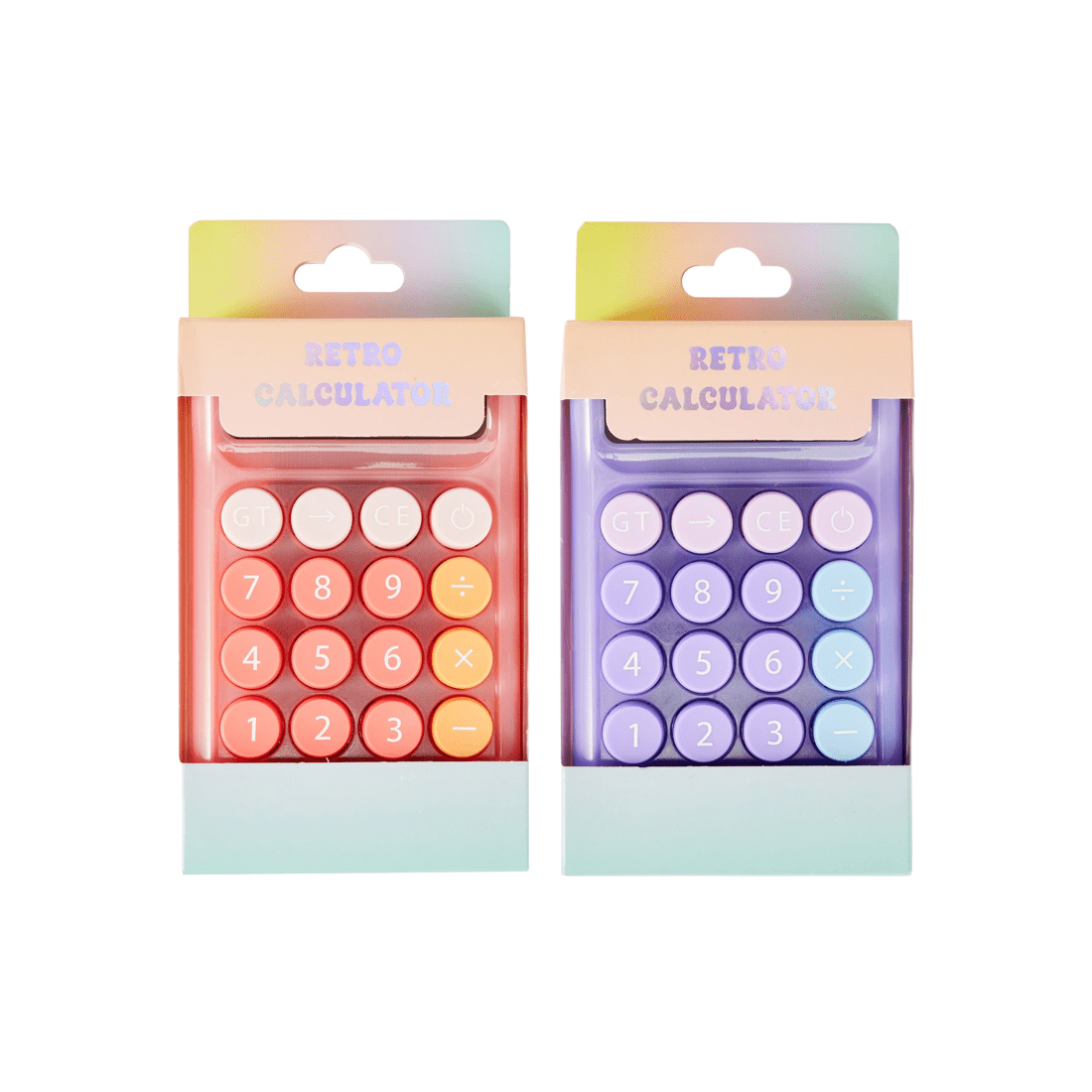 5 Retro Calculator - Assorted, 5 of 6