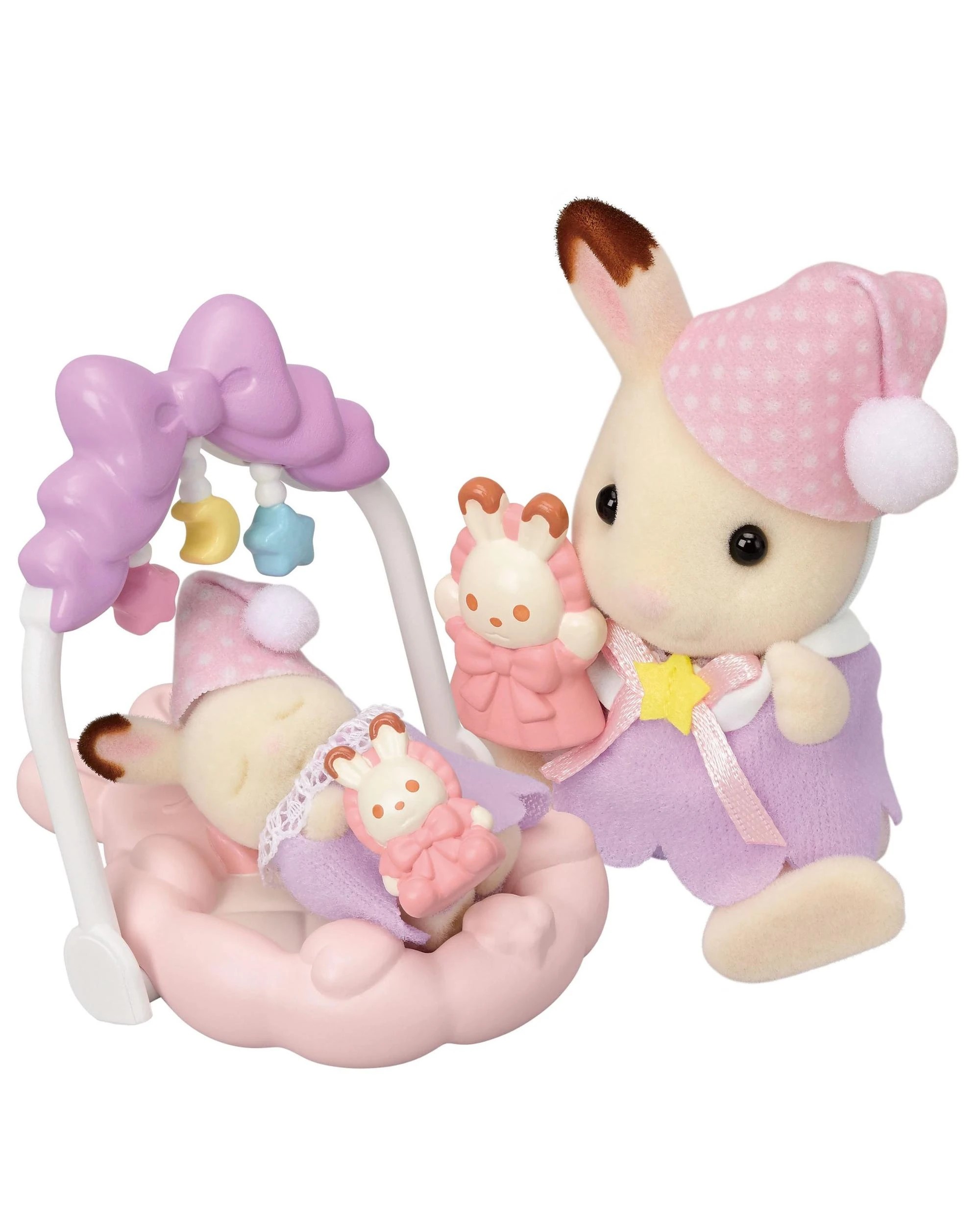 4 Sylvanian Families Sleepy Dream Siblings, 4 of 6