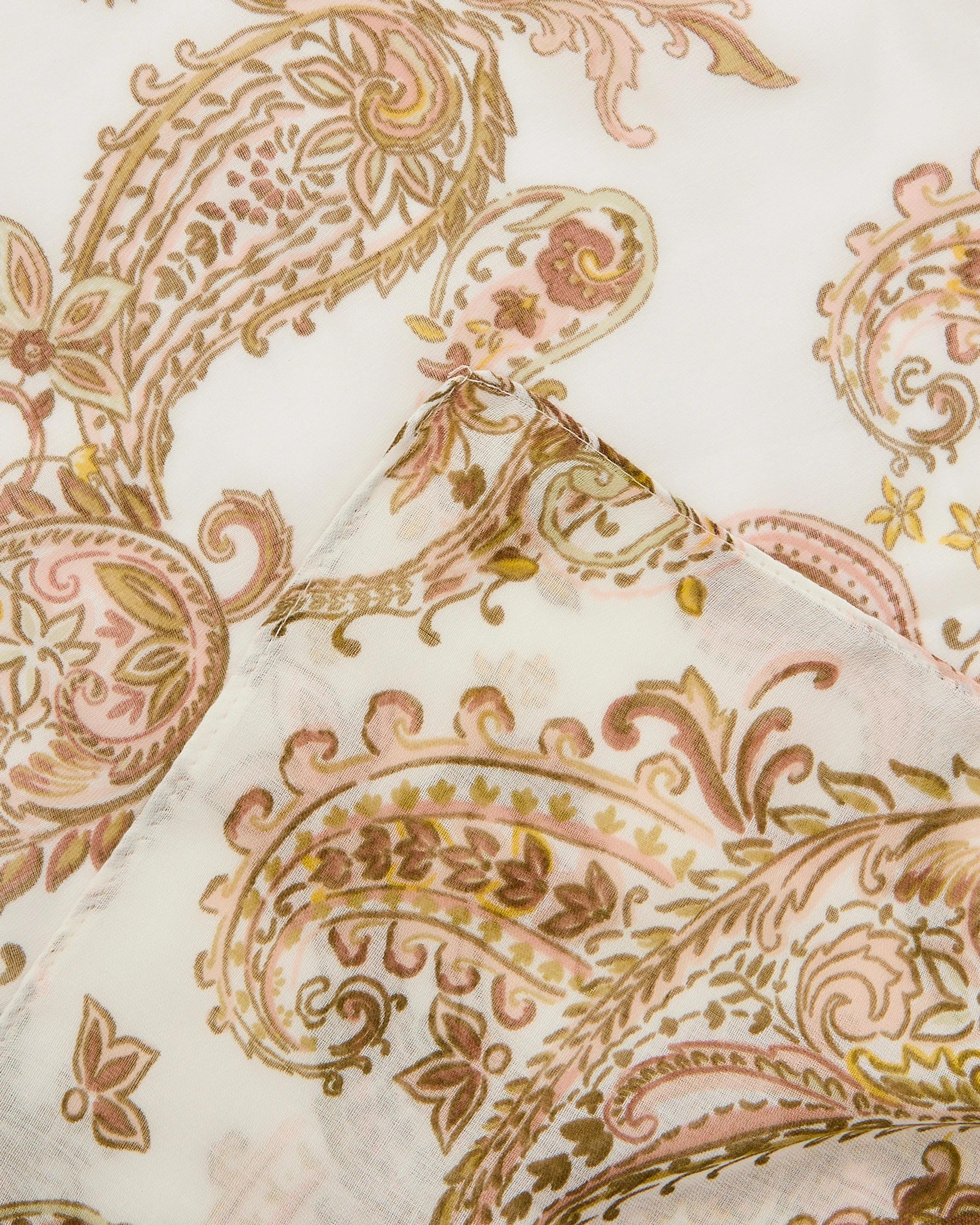 2 Large Lightweight Scarf Paisley, 2 of 3