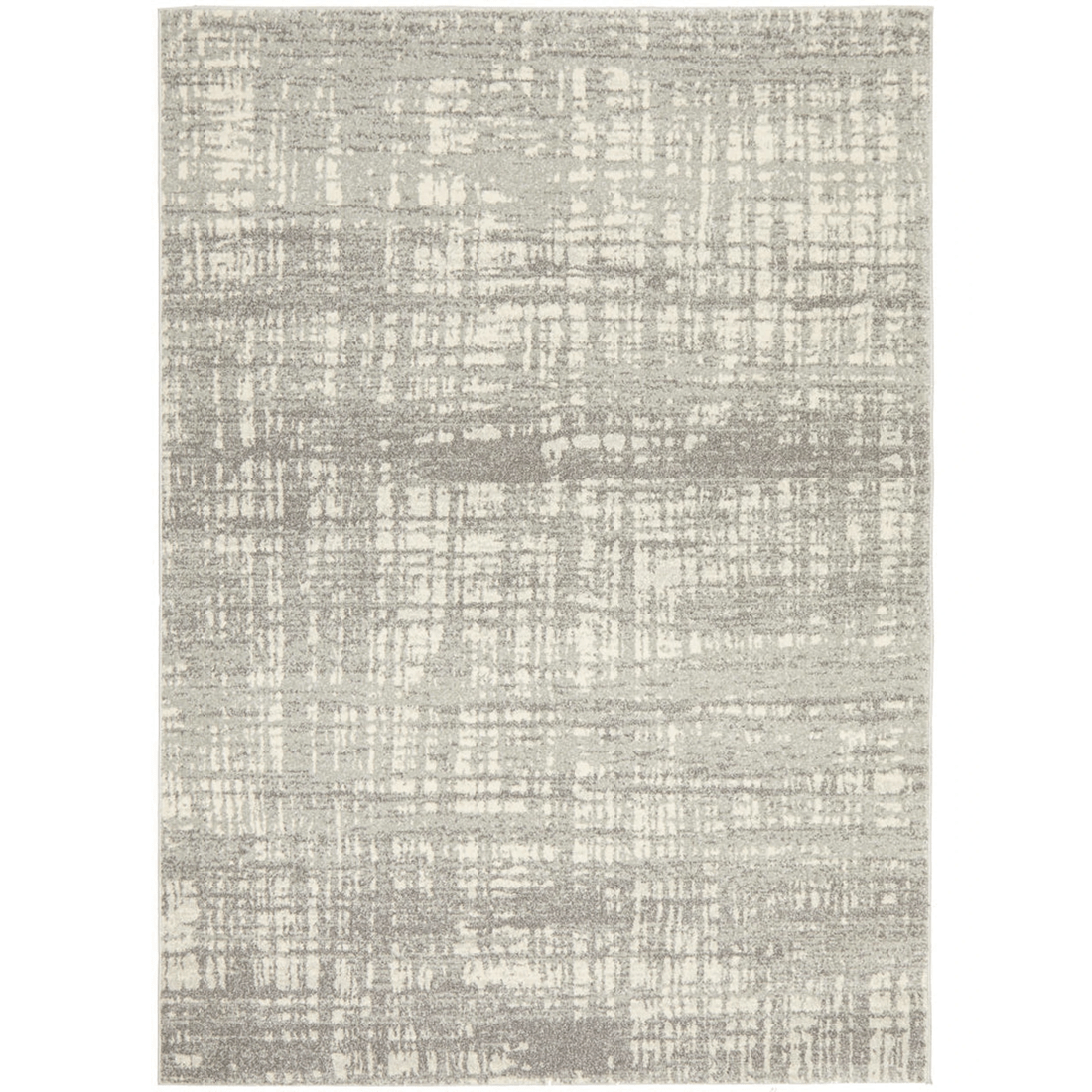 2 Rug Culture Mirage Ashley Abstract Silver Grey Rug, 160 x 230 cm, 10mm Pile, Polypropylene - Silver, 2 of 9