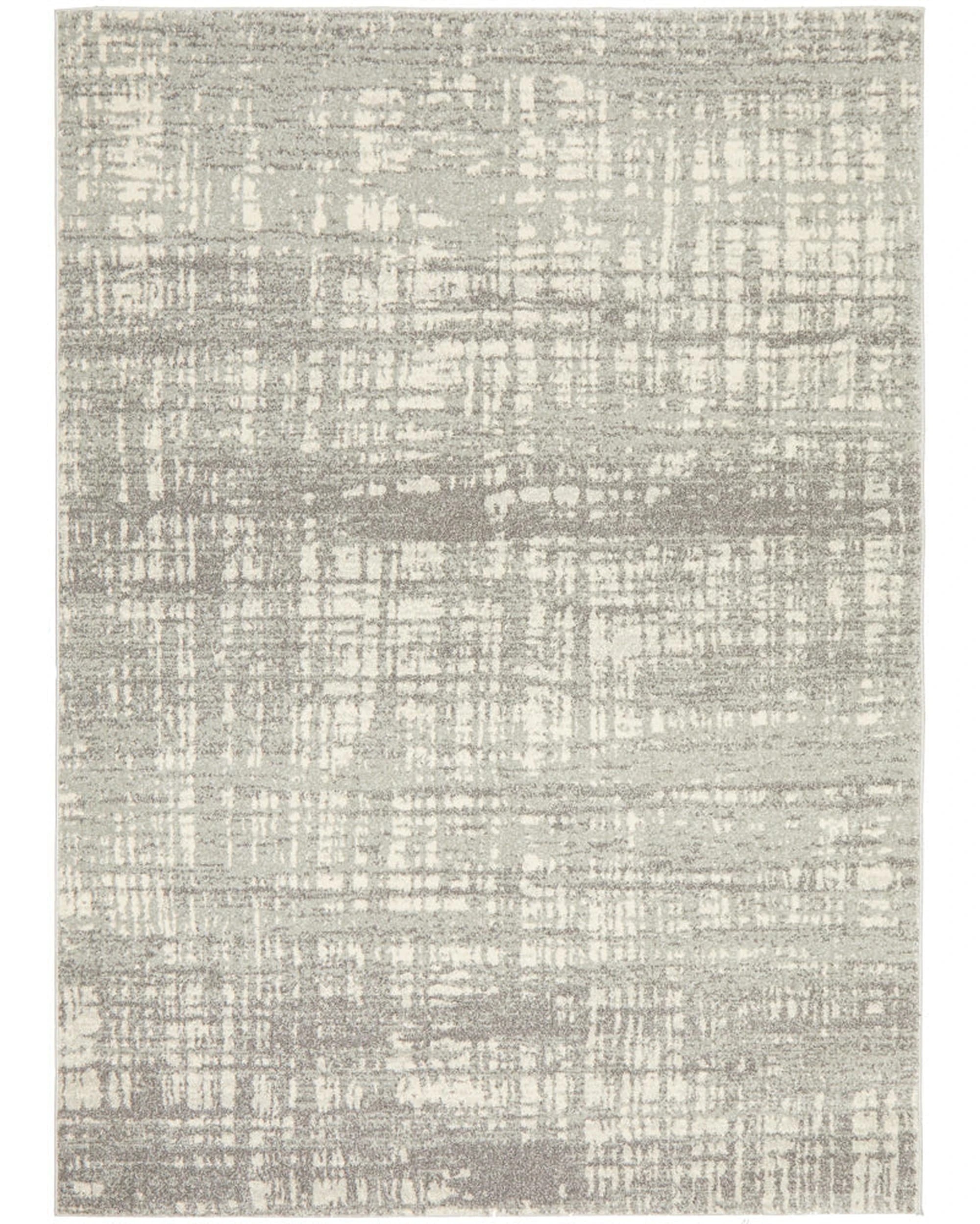 2 Rug Culture Mirage Ashley Abstract Silver Grey Rug, 160 x 230 cm, 10mm Pile, Polypropylene - Silver, 2 of 9