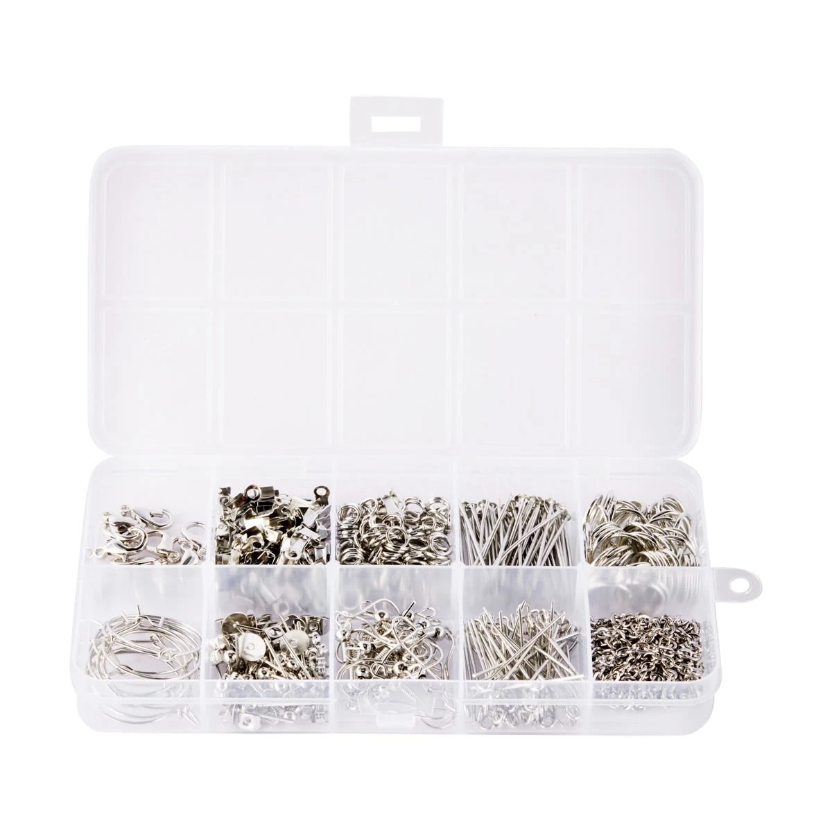 5 Jewellery Making Set - Silver Look, 5 of 8