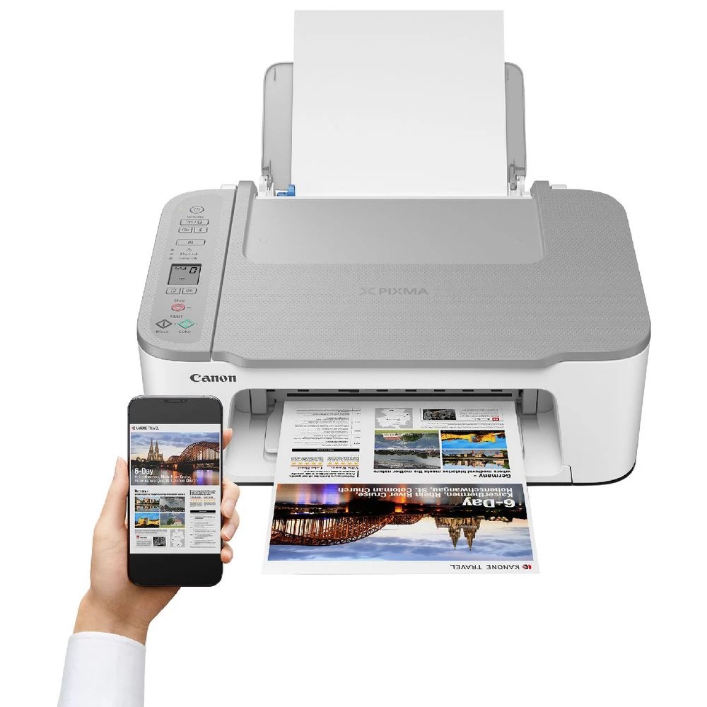 8 Canon PIXMA TS3465WH Multifunction Home Printer, 8 of 9