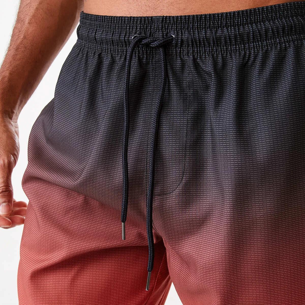 4 Long Length Boardshorts Red Gradnt, 4 of 7