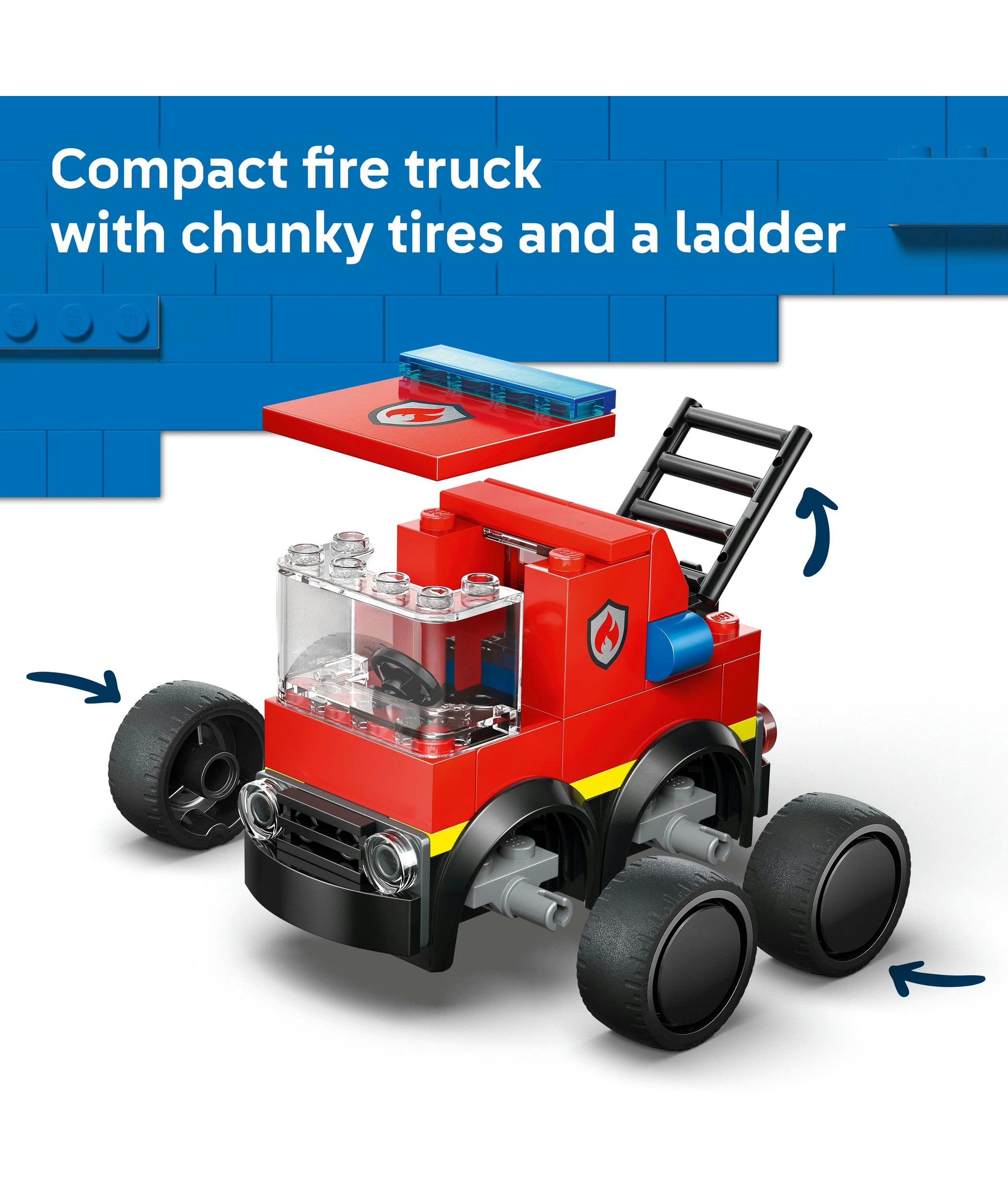 4 LEGO City Rides Fire Engine 60482, 4 of 10