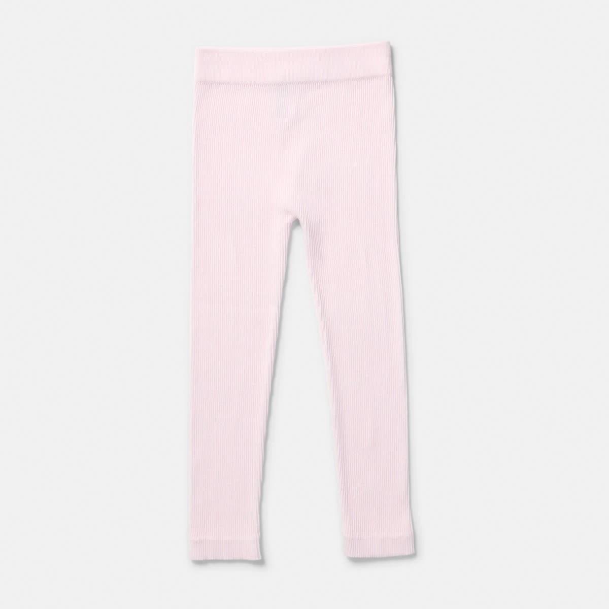 6 Rib Leggings Fare Pink, 6 of 7