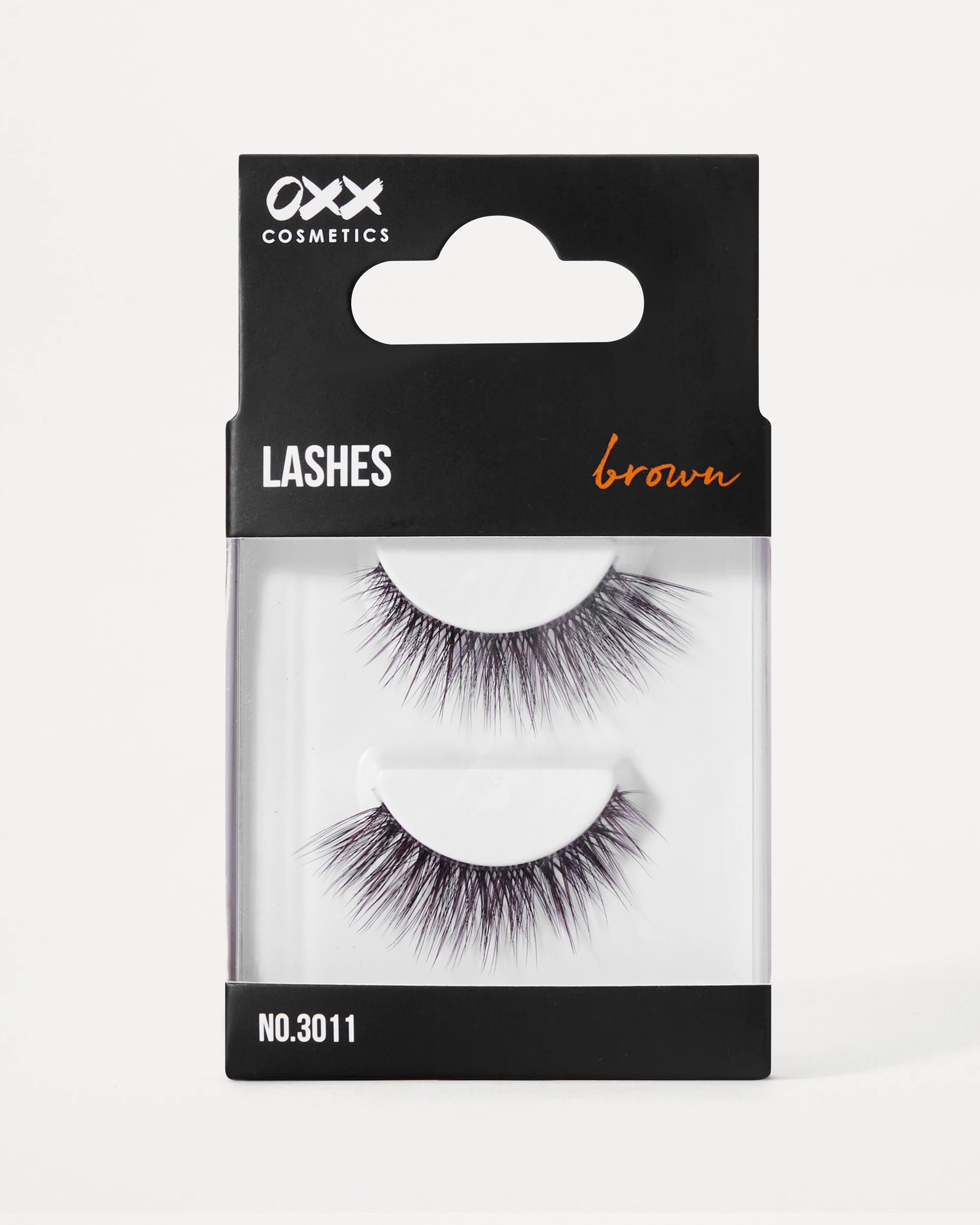 4 OXX Cosmetics Brown False Lashes - No. 3011, 4 of 5