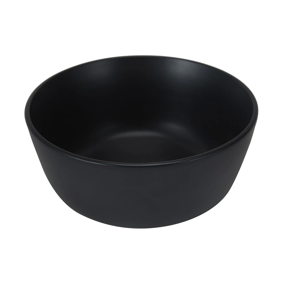 1 Matte Black Small Bowl, 1 of 6