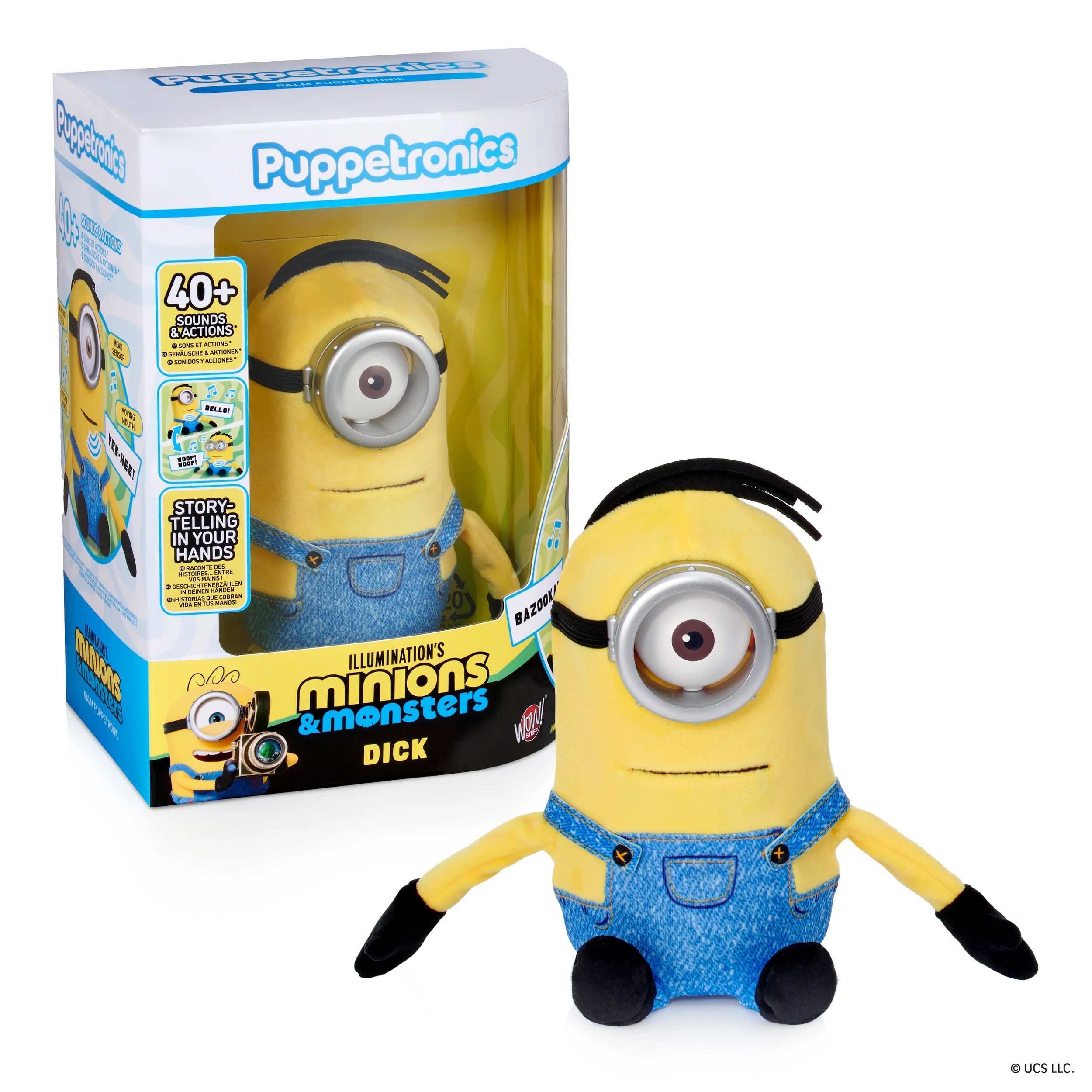 4 Illumination's Minions & Monsters Interactive Palm Puppetronic Toy - Assorted, 4 of 10
