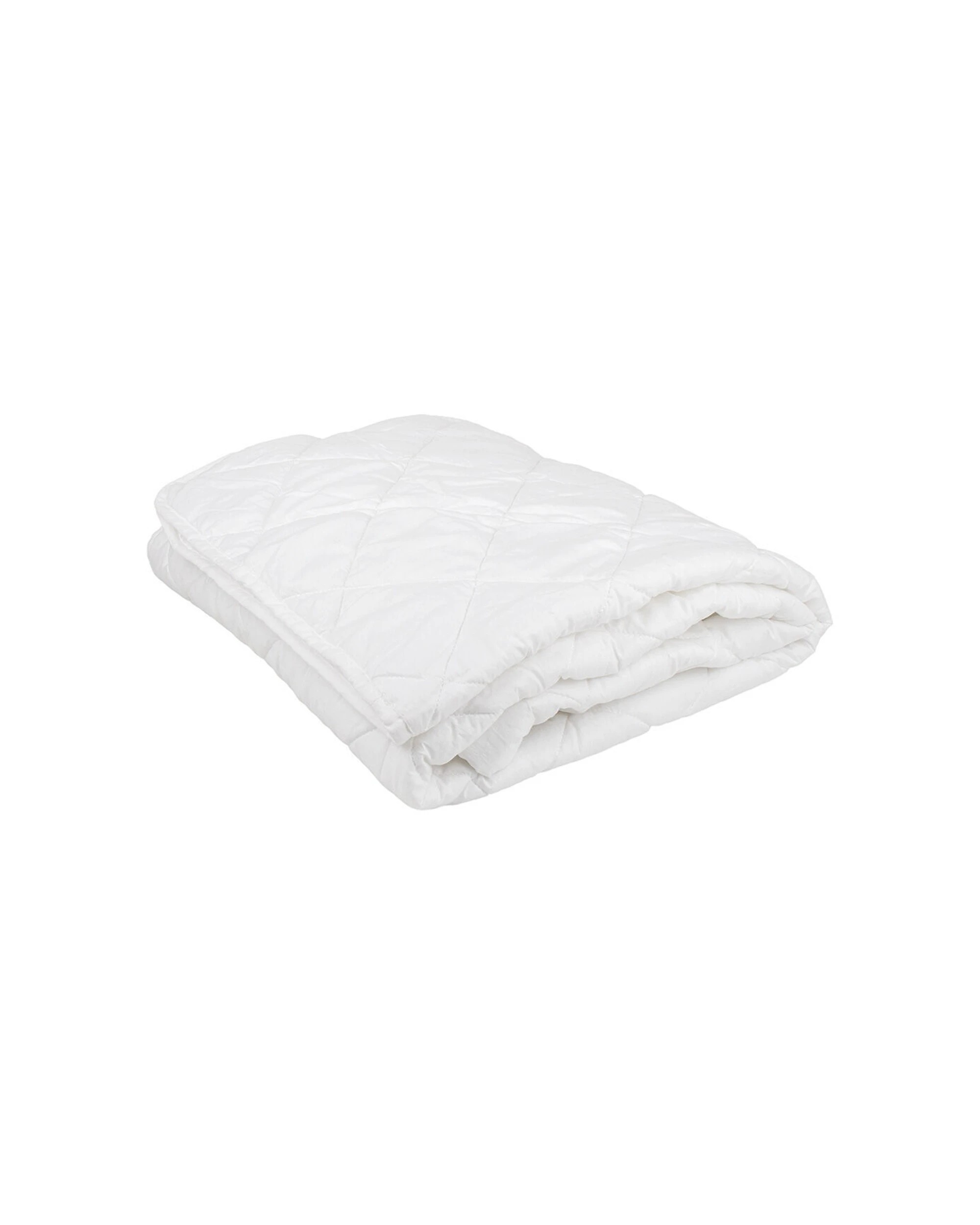 1 Bambury Villa Basic Fully Fitted Soft Mattress Protector - White, 1 of 1