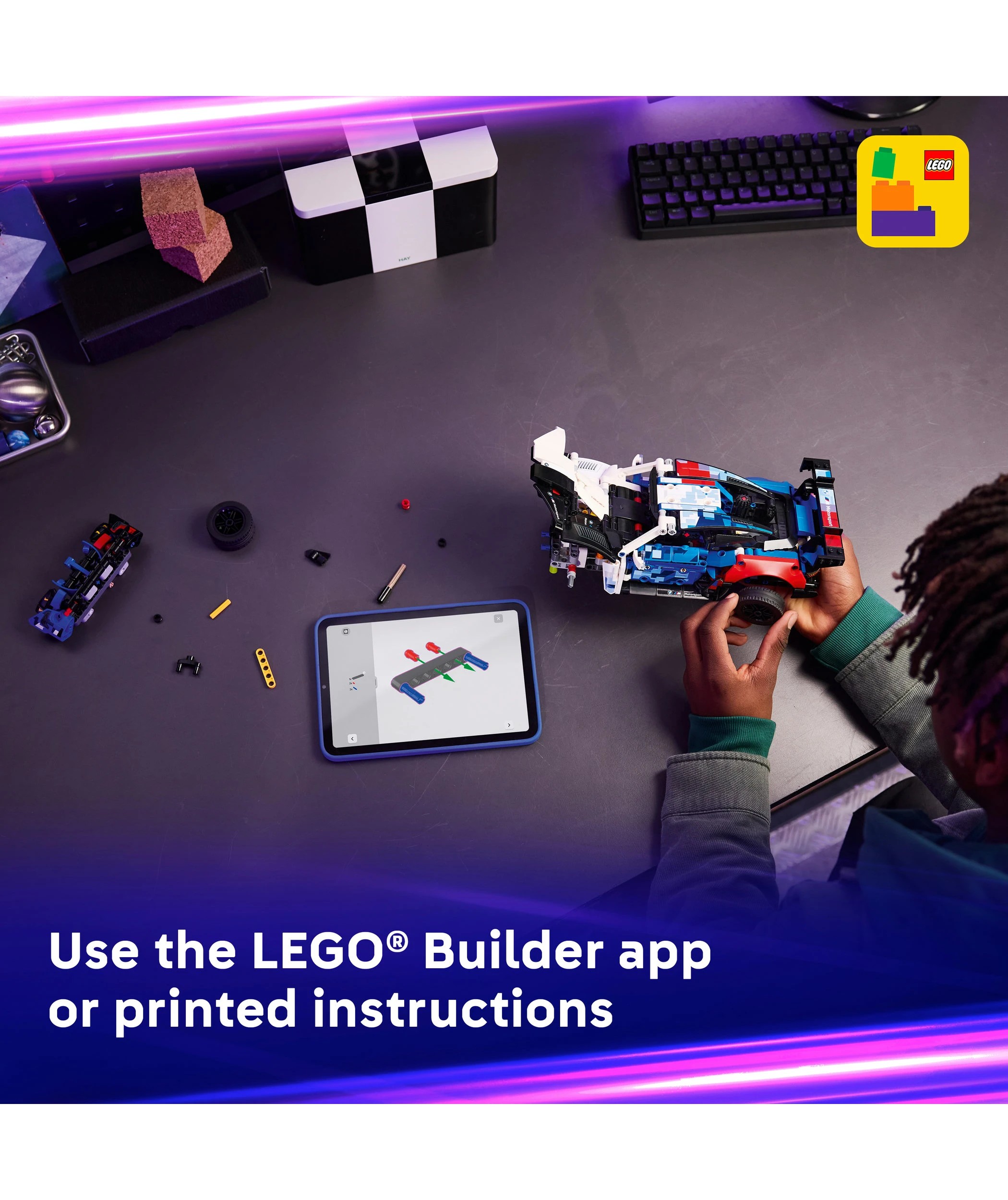 7 LEGO Technic BMW M4 GT3 EVO Race Car 42226, 7 of 10