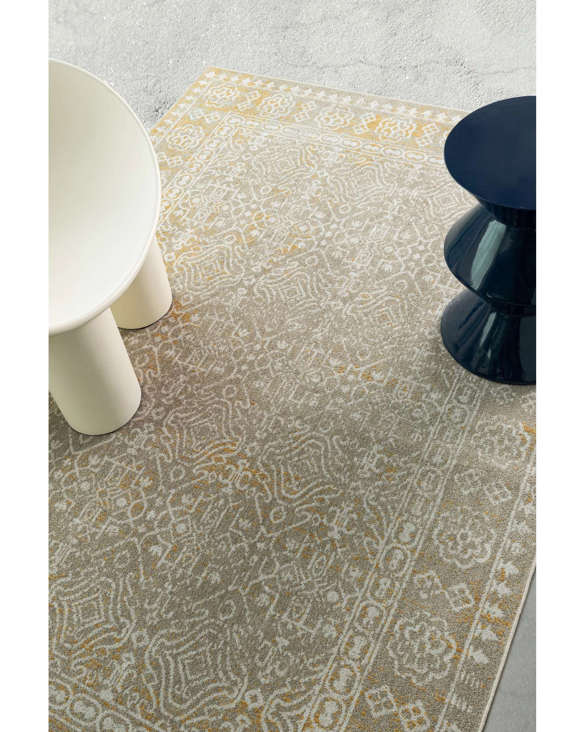 3 Loopsie Navestad Traditional Washable Rug-290cm x 200cm - Gold, 3 of 8