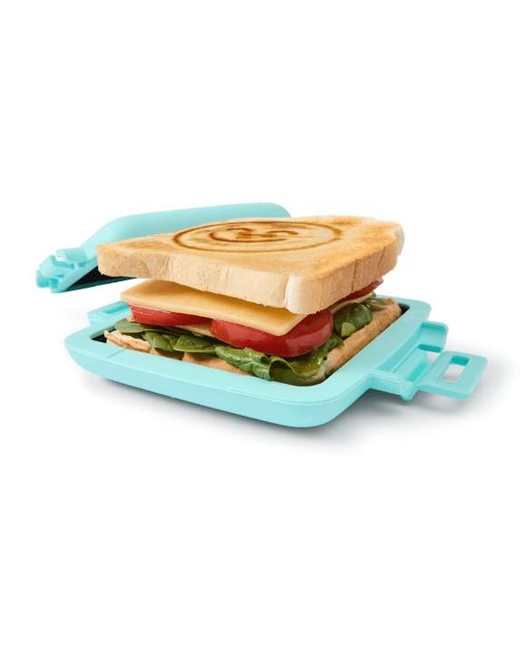 Microwave Toastie - Green, Smiley