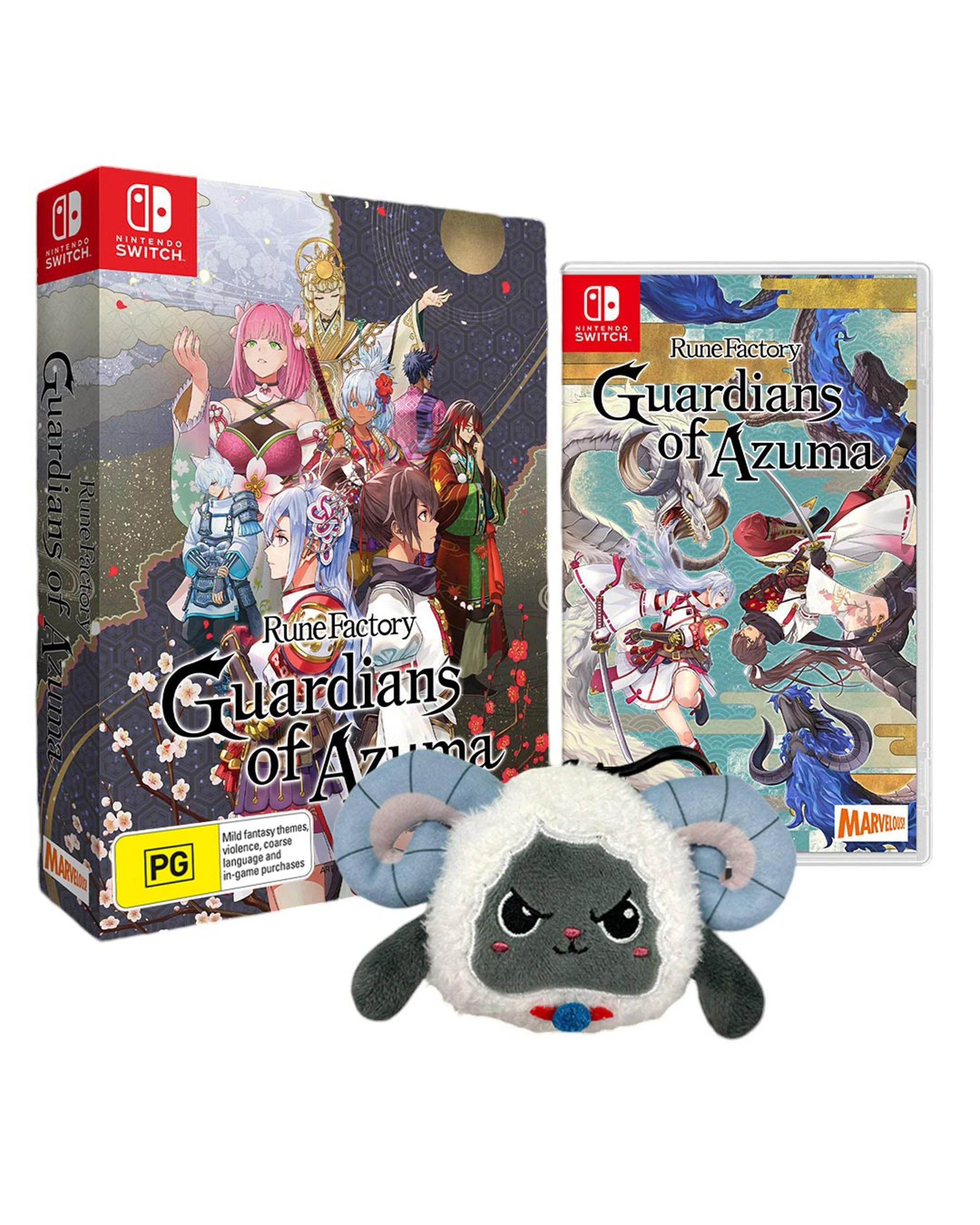 1 Rune Factory: Guardians of Azuma Limited Edition - Switch, 1 of 9