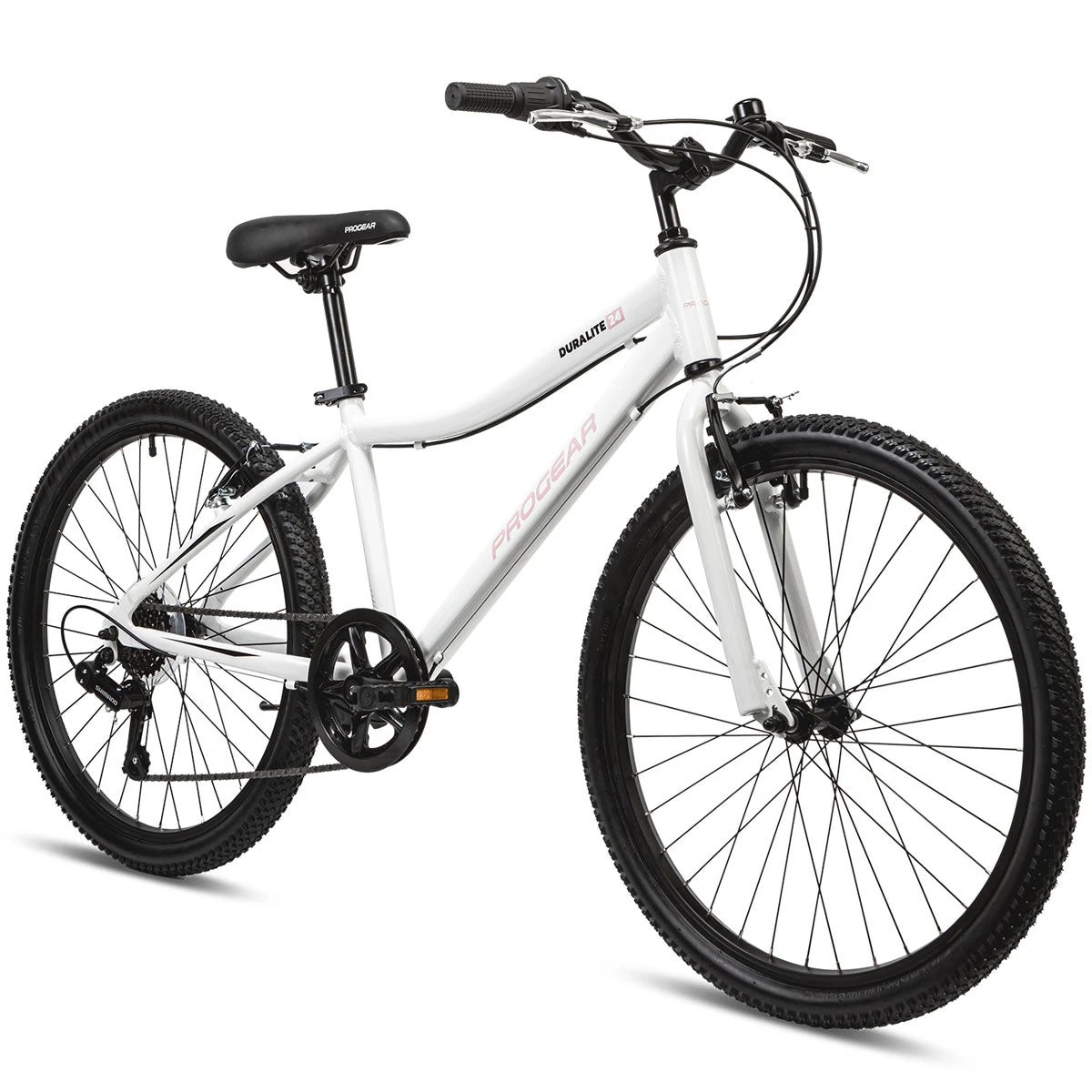 1 Progear DuraLite 24" Girls 7 Speed Bike - Pearl White, 1 of 1