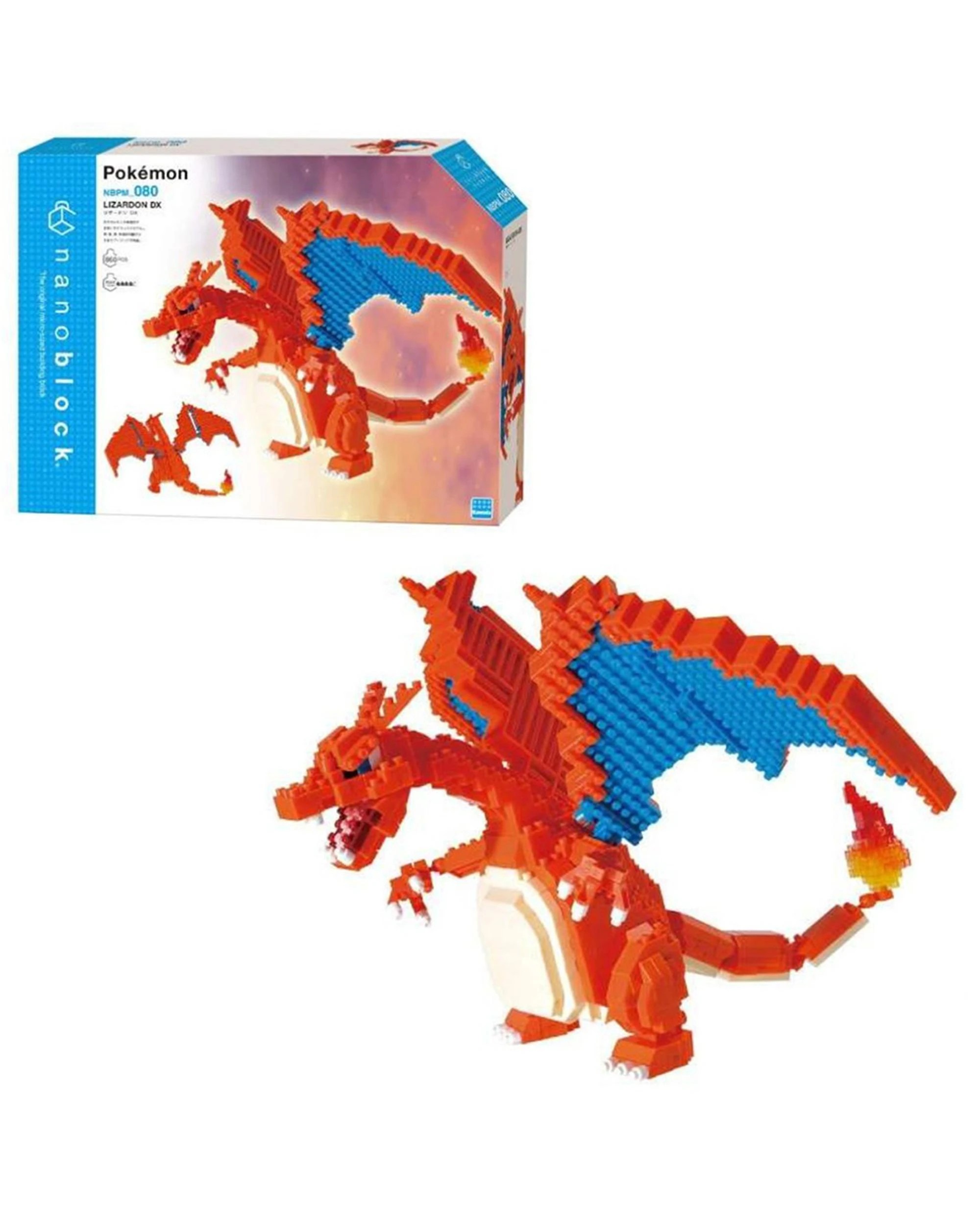 1 Nanoblock Pokemon DX Charizard, 1 of 5