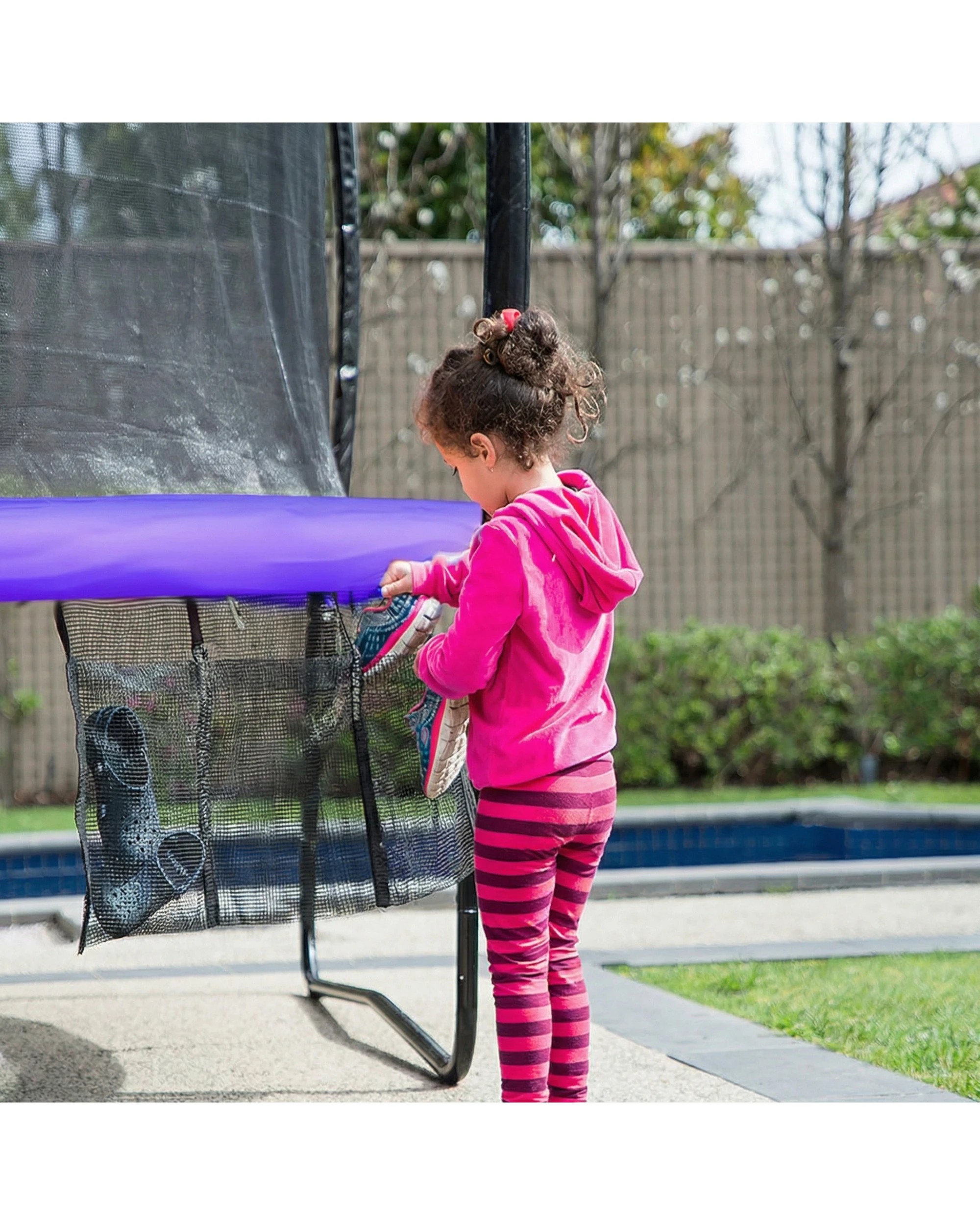 6 Kahuna Trampoline 12 ft with Roof, 6 of 9