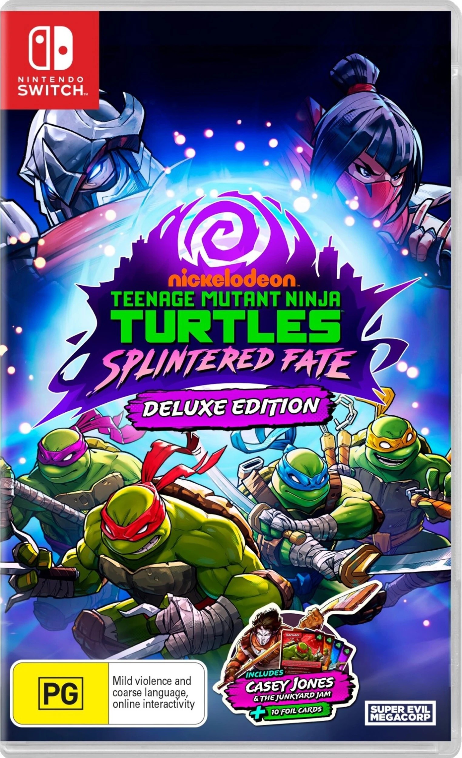 1 Teenage Mutant Ninja Turtles Splintered Fate Deluxe Edition - Nintendo Switch - Multi, 1 of 5