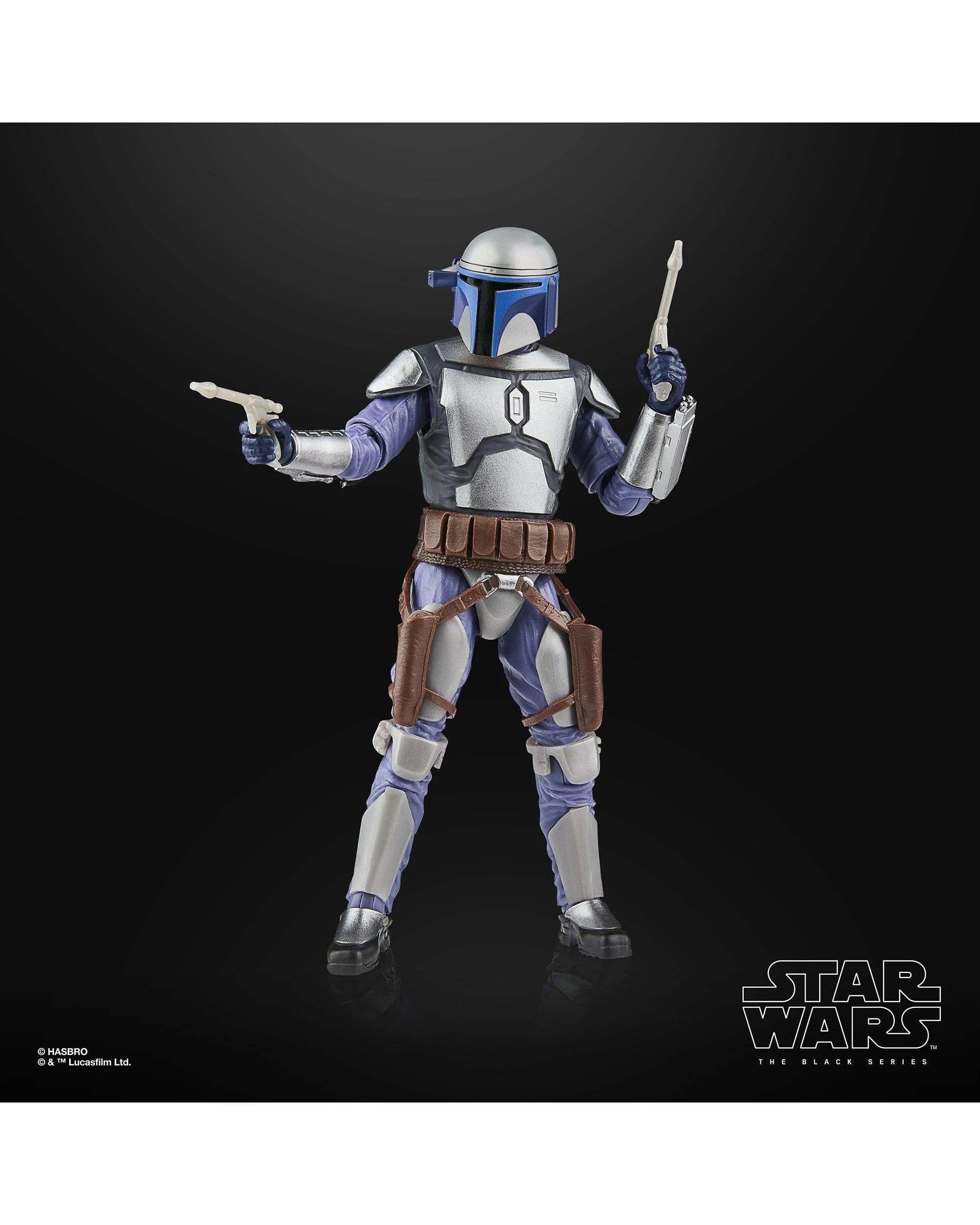 5 Star Wars: The Black Series Attack of the Clones Jango Fett Action Figure, 5 of 10