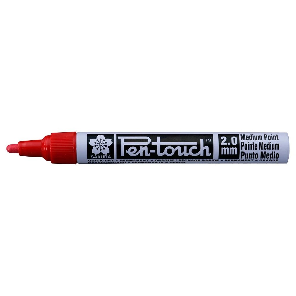 2 Sakura Pen-touch Paint Marker 2mm Red, 2 of 5