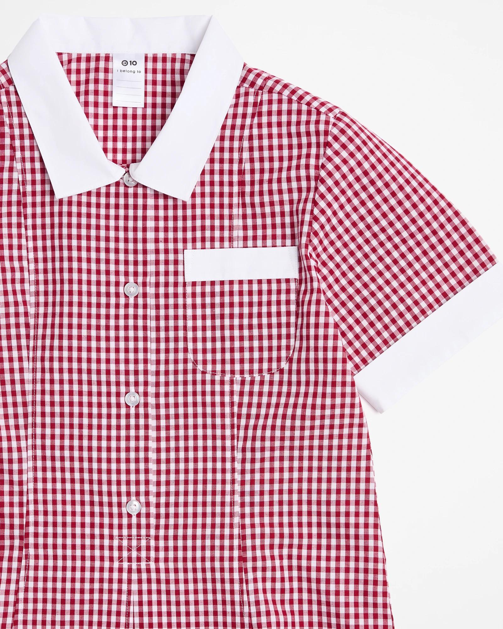 2 Target School Gingham Dress RED, 2 of 3