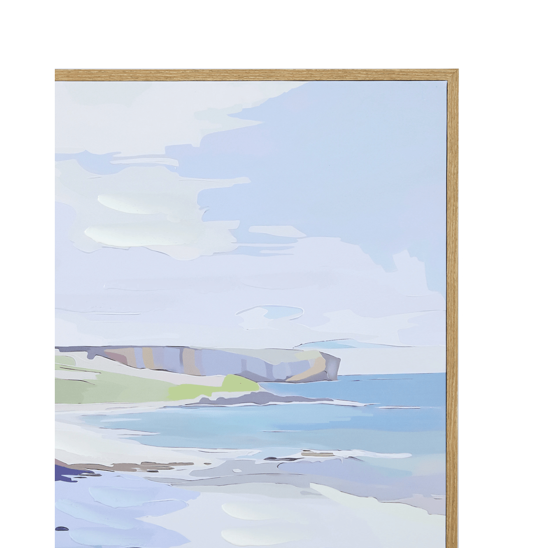 2 Morning Tide Framed Canvas - 80cm x 80cm, 2 of 5