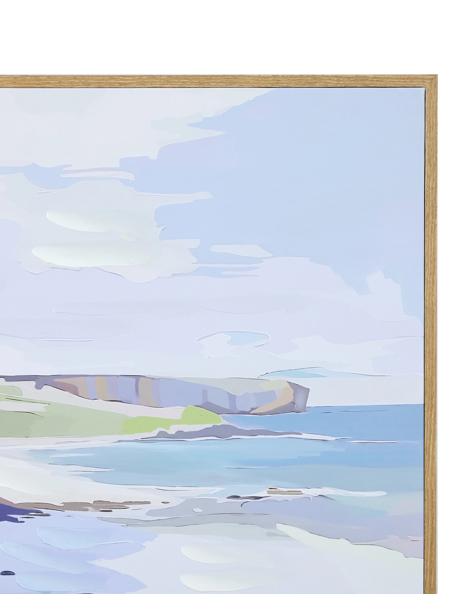 2 Morning Tide Framed Canvas - 80cm x 80cm, 2 of 5