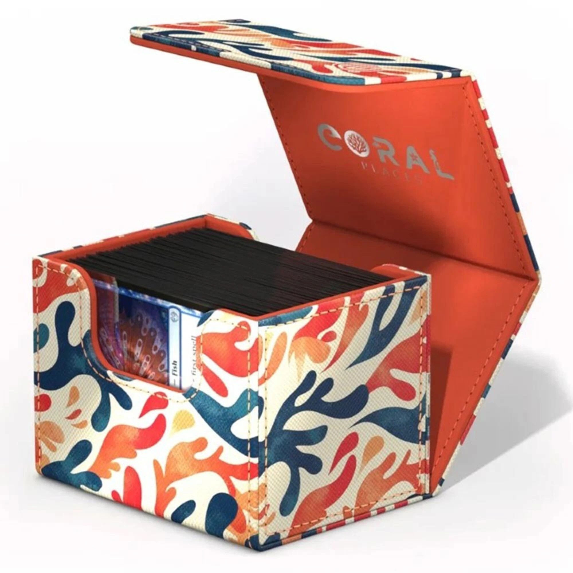 3 Ultimate Guard - TCG - XenoSkin Sidewinder 100+ Deck Box - Coral Places: Mellow Sea, 3 of 4