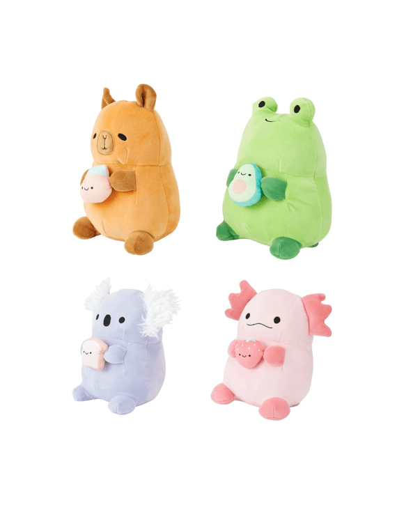 20cm Foodie Cushy Plush Toy - Assorted